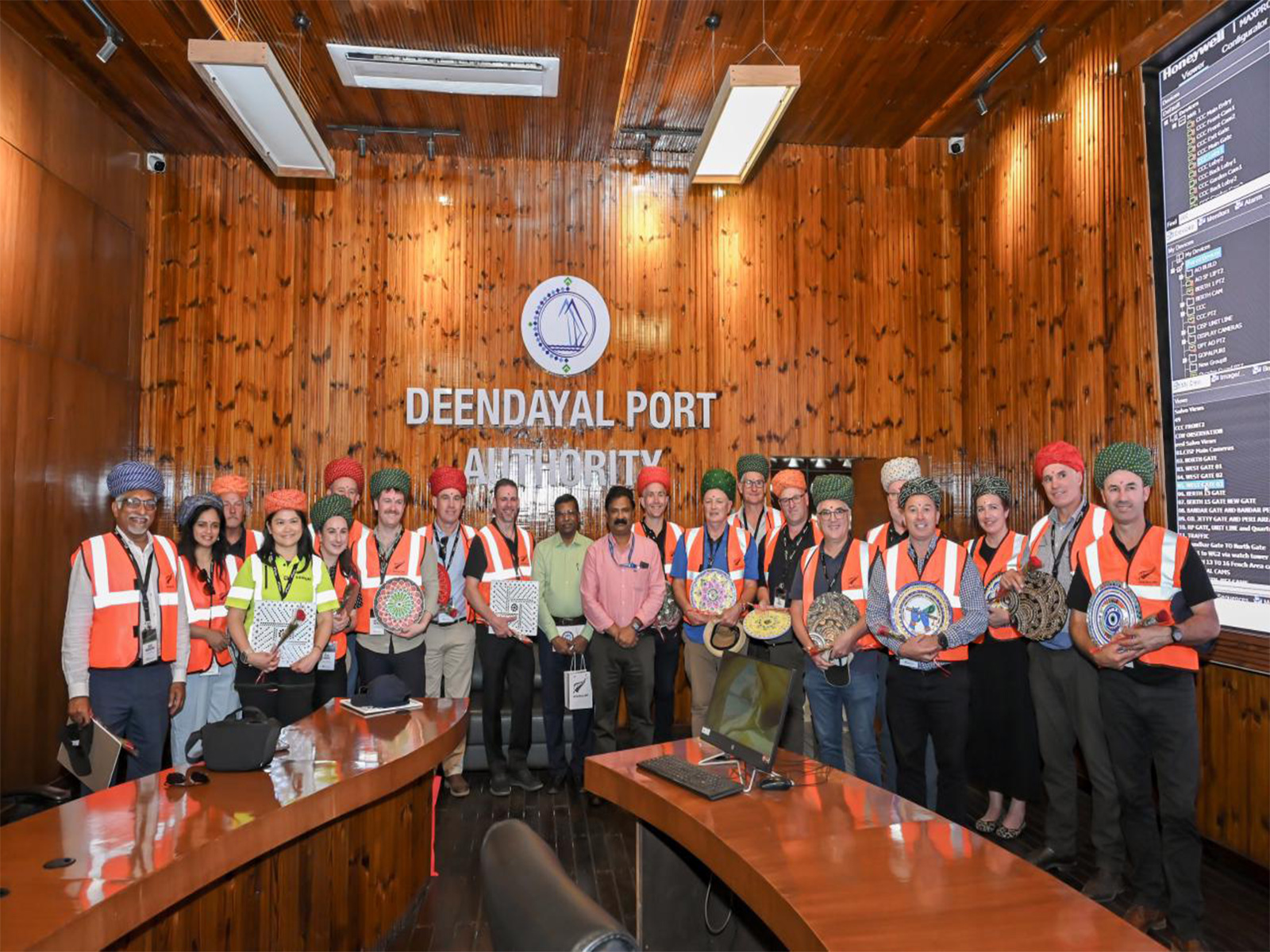 High-level British Delegation during the visit to DPA Kandla (Photo/DPA Kandla)