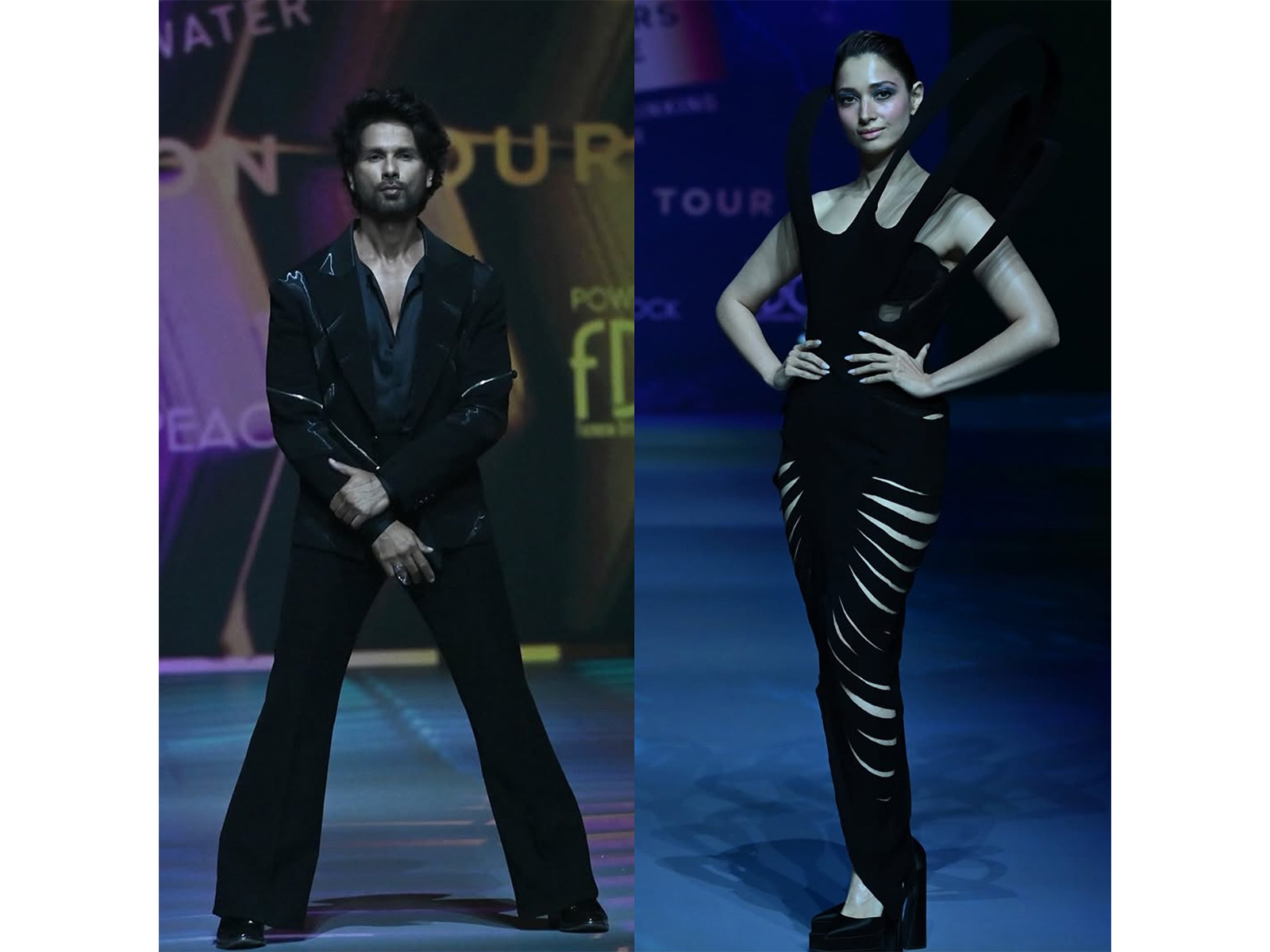 Shahid Kapoor, Tamannaah Bhatia (Photo/Instagram@fdciofficial)