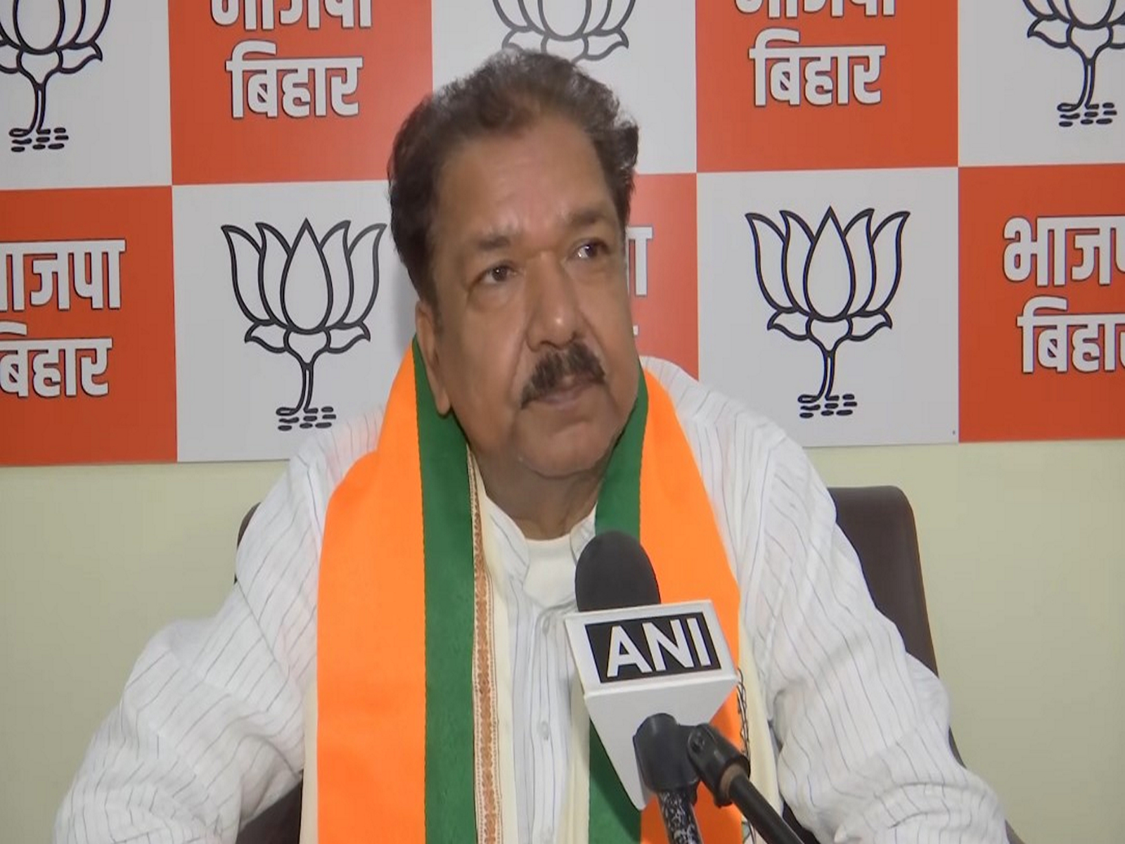 Bharatiya Janata Party’s (BJP) Bihar chief Dilip Jaiswal (Photo/ANI)