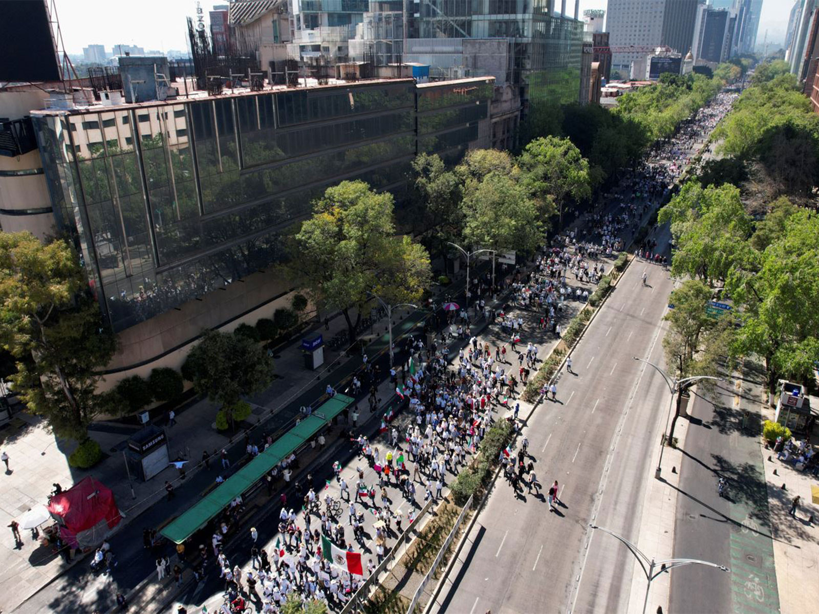Gen-Z protests in Mexico City protests (Photo/Reuters) Gen-Z protests in Mexico City protests (Photo/Reuters)