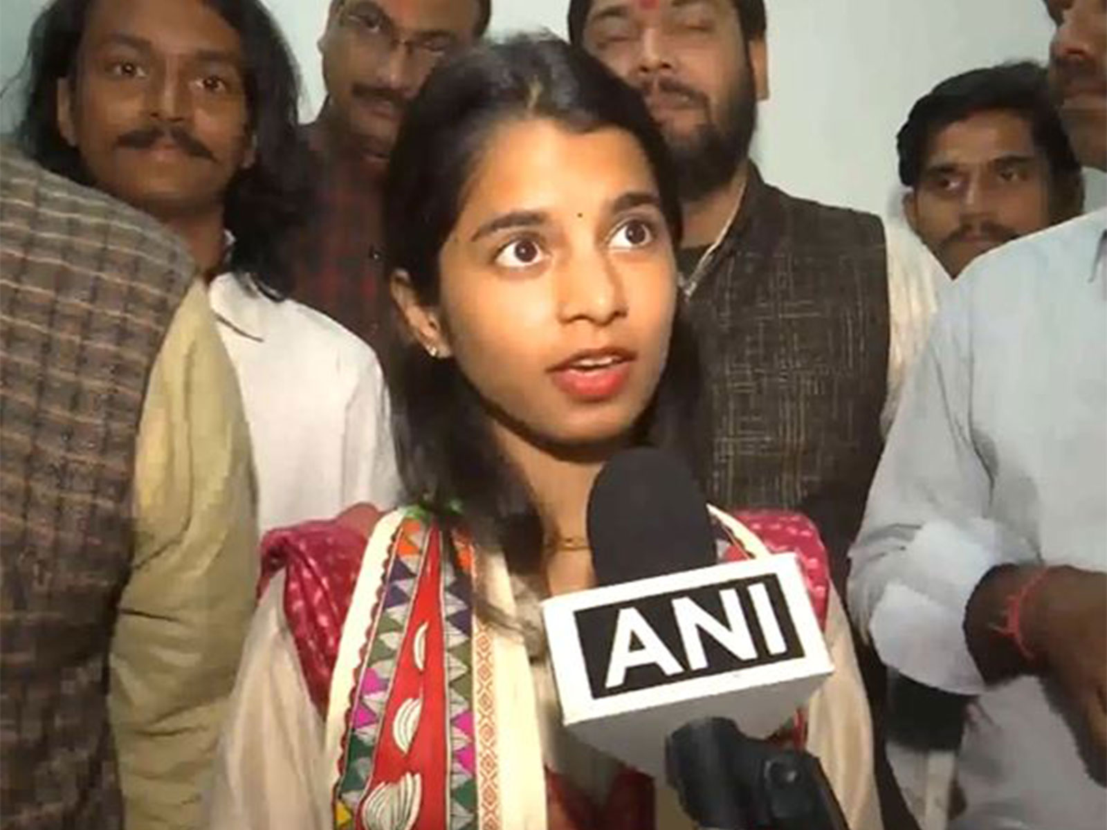 Singer and Bharatiya Janata Party MLA Maithili Thakur (Photo/ANI)