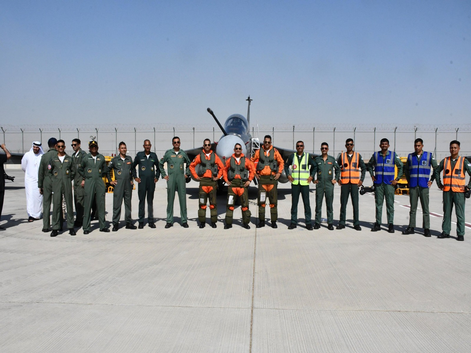 IAF contingent comprising of Suryakiran Aerobatic Team and Tejas fighters arrives in UAE for Dubai Air Show (Photo/ X@IAF_MCC) IAF contingent comprising of Suryakiran Aerobatic Team and Tejas fighters arrives in UAE for Dubai Air Show (Photo/ X@IAF_MCC)