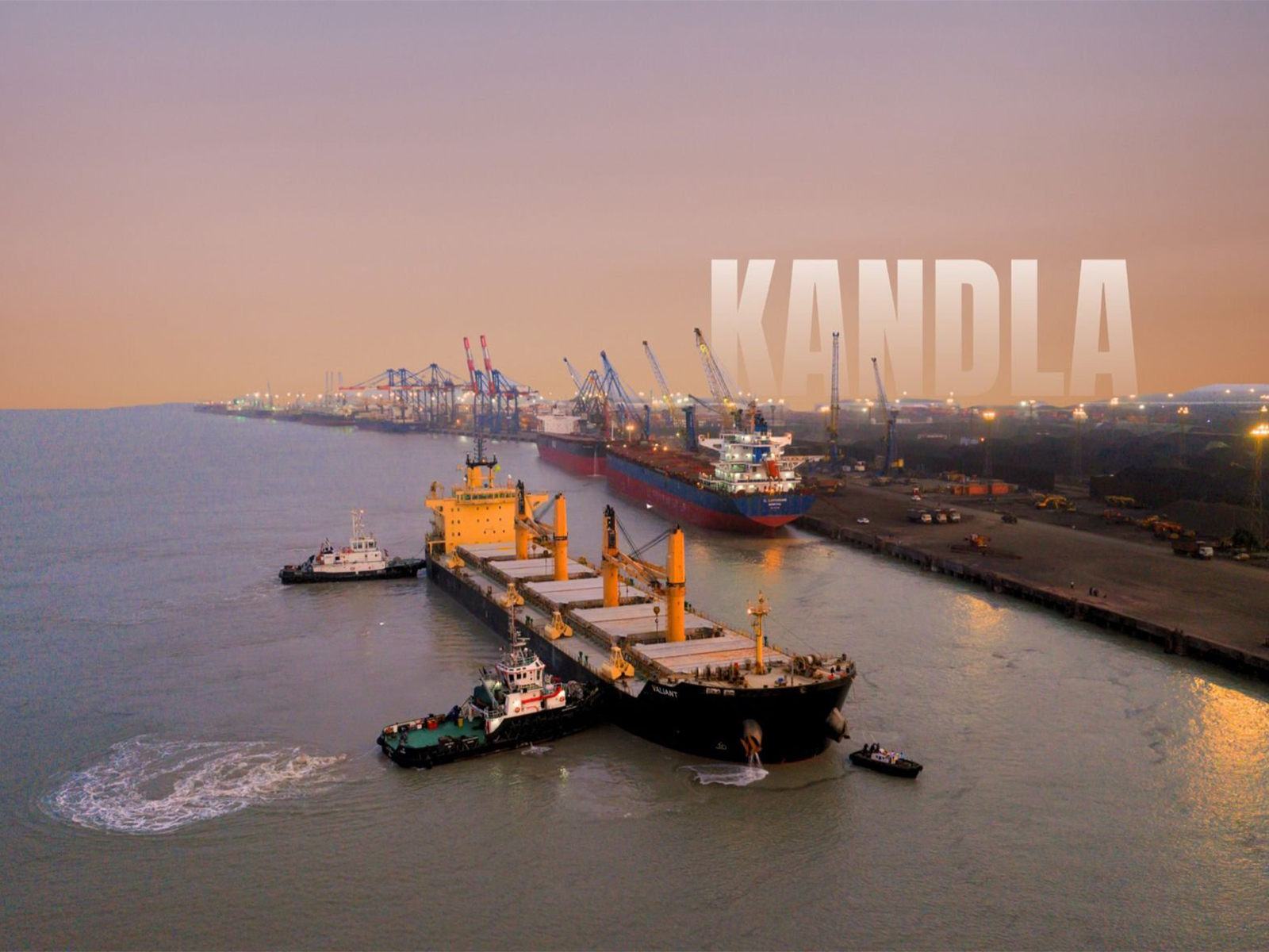 Deendayal Port, Kandla (Photo/@Deendayal_Port) Deendayal Port, Kandla (Photo/@Deendayal_Port)