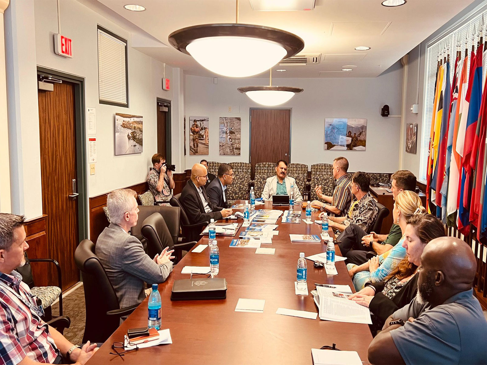 CNS Tripathi discusses disaster response cooperation with US during official visit (Photo/X/@indiannavy) CNS Tripathi discusses disaster response cooperation with US during official visit (Photo/X/@indiannavy)