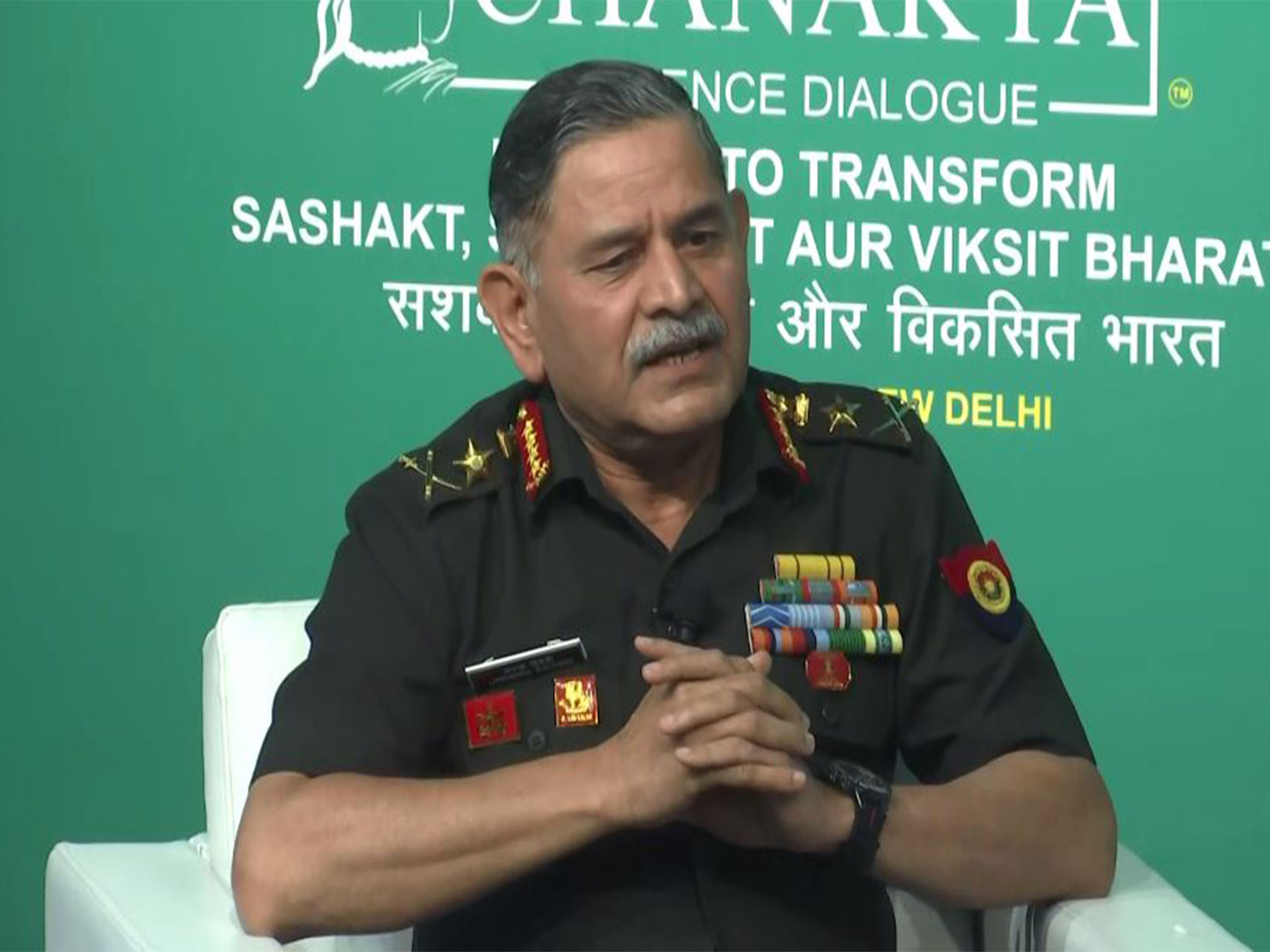 Chief of Army Staff General Upendra Dwivedi (Photo/ANI) Chief of Army Staff General Upendra Dwivedi (Photo/ANI)