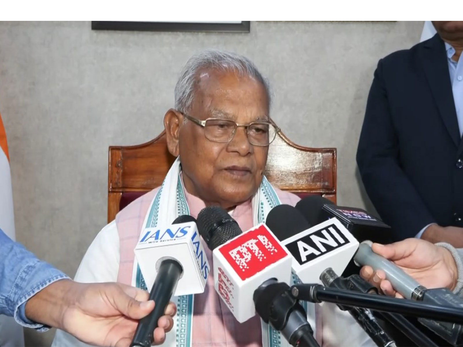 Union Minister and custodian of Hindustan Awami Morcha (Secular) Jitan Ram Manjhi (Photo/ANI) Union Minister and custodian of Hindustan Awami Morcha (Secular) Jitan Ram Manjhi (Photo/ANI)