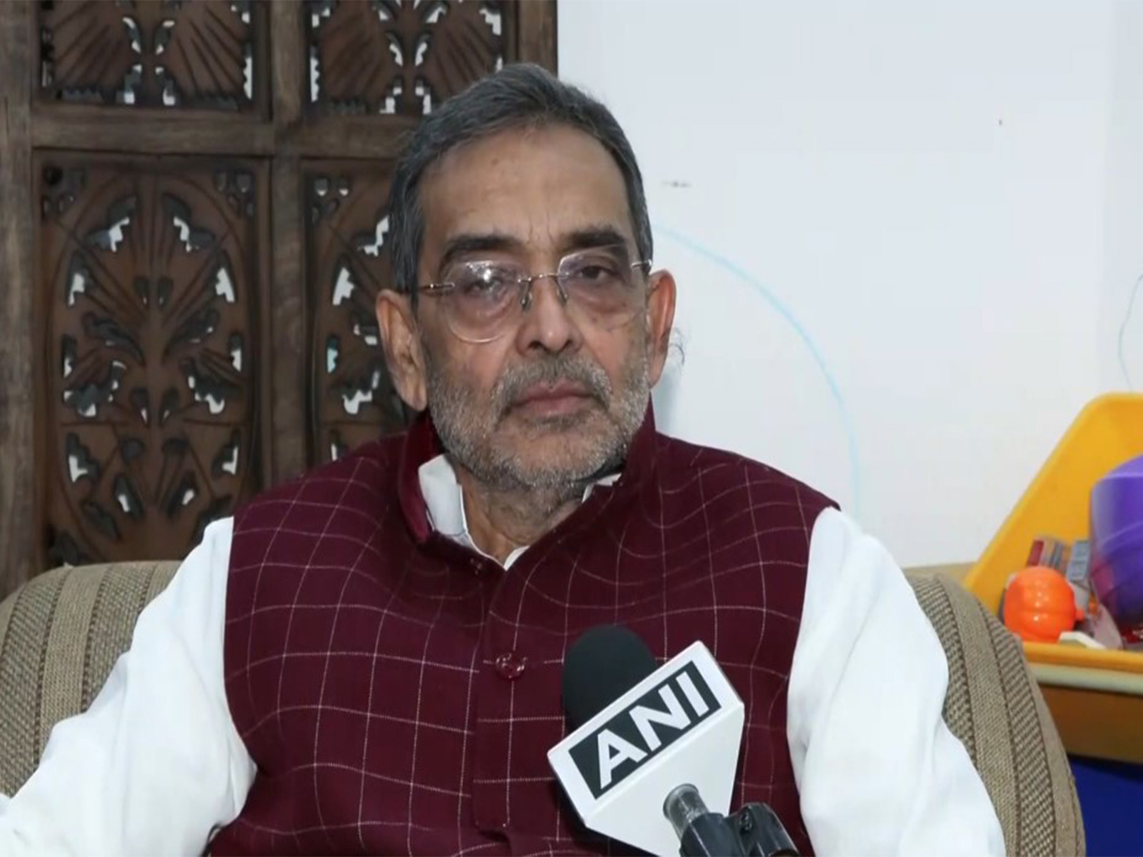 Rashtriya Lok Morcha (RLM) chief Upendra Khushwaha (Photo/ANI)