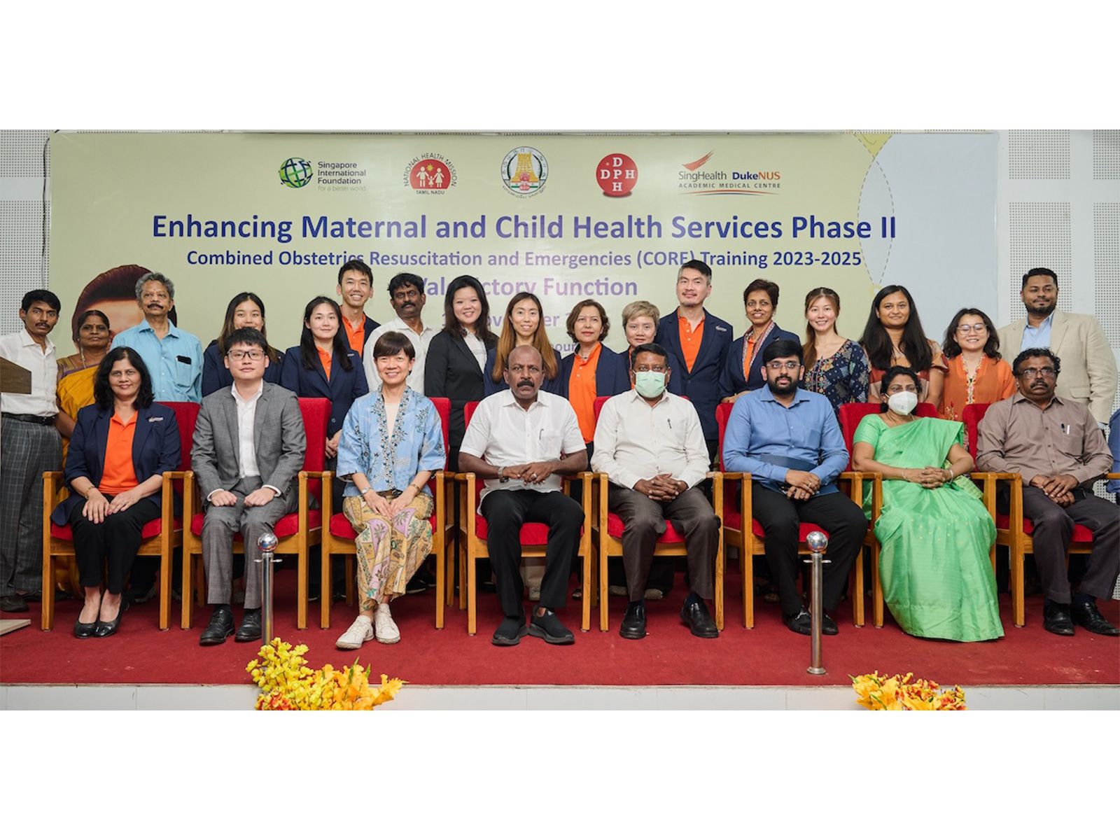 The Singapore International Foundation and Tamil Nadu’s DPH conclude Phase Two of the EMCH Project in Chennai