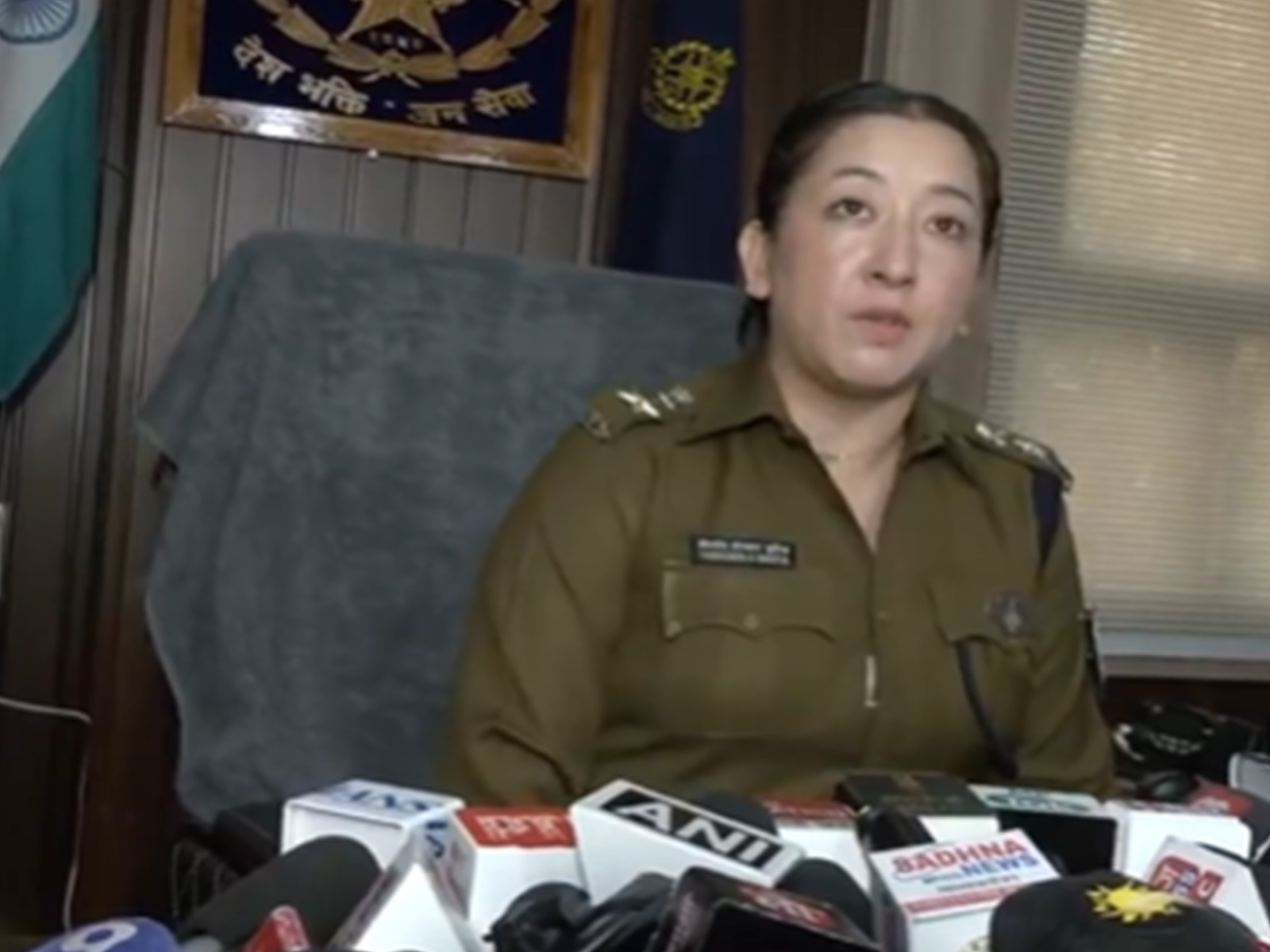 SP (Rural), Indore, Yangchen Dolkar Bhutia (Photo/ANI) SP (Rural), Indore, Yangchen Dolkar Bhutia (Photo/ANI)