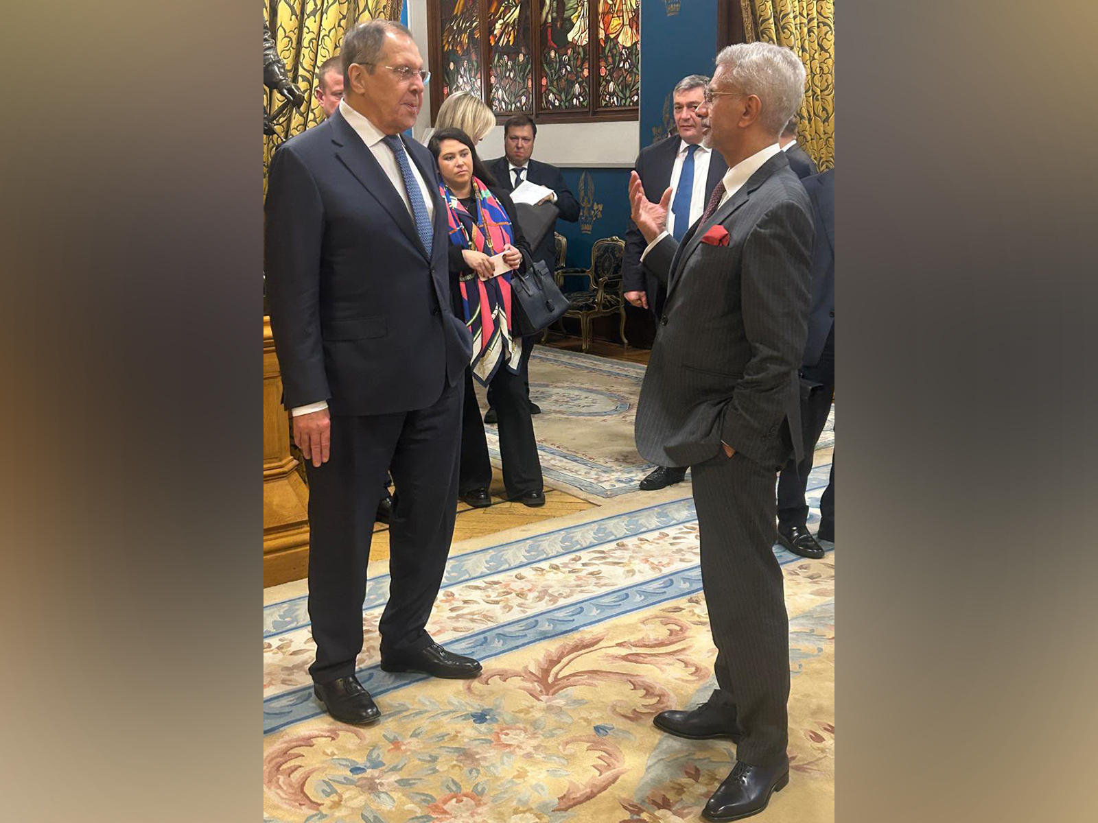 External Affairs Minister S Jaishankar with Russian Foreign Minister Sergey Lavrov (Photo: X@DrSJaishankar) External Affairs Minister S Jaishankar with Russian Foreign Minister Sergey Lavrov (Photo: X@DrSJaishankar)