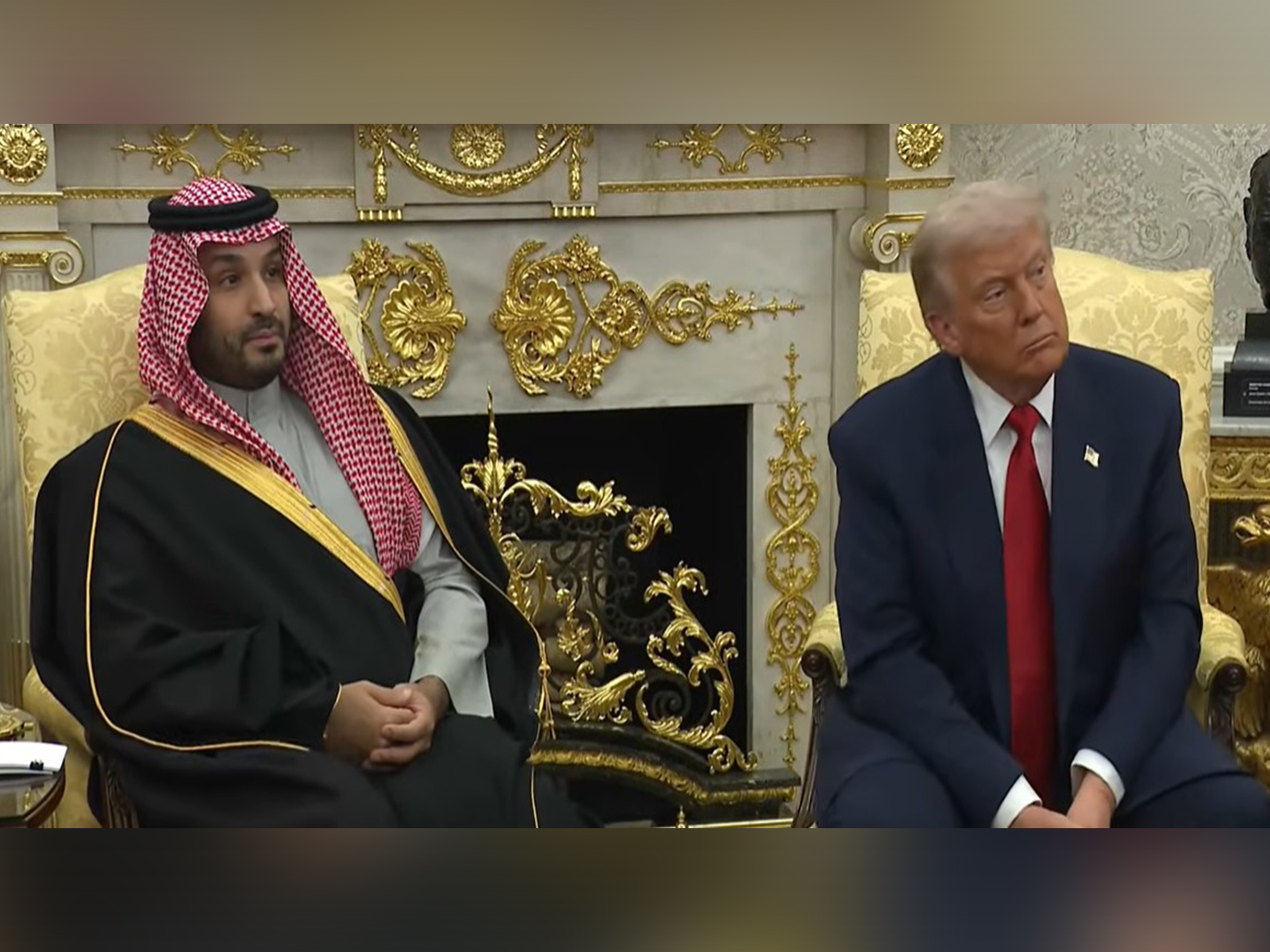 Saudi Crown Prince Mohammed bin Salman and US President Donald Trump (Photo: White House/YouTube)
