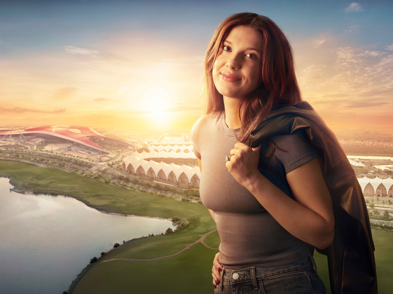 The Alphabet Wall is Flickering Again, But This Time, the Message Leads Millie Bobby Brown to Yas Island Abu Dhabi The Alphabet Wall is Flickering Again, But This Time, the Message Leads Millie Bobby Brown to Yas Island Abu Dhabi