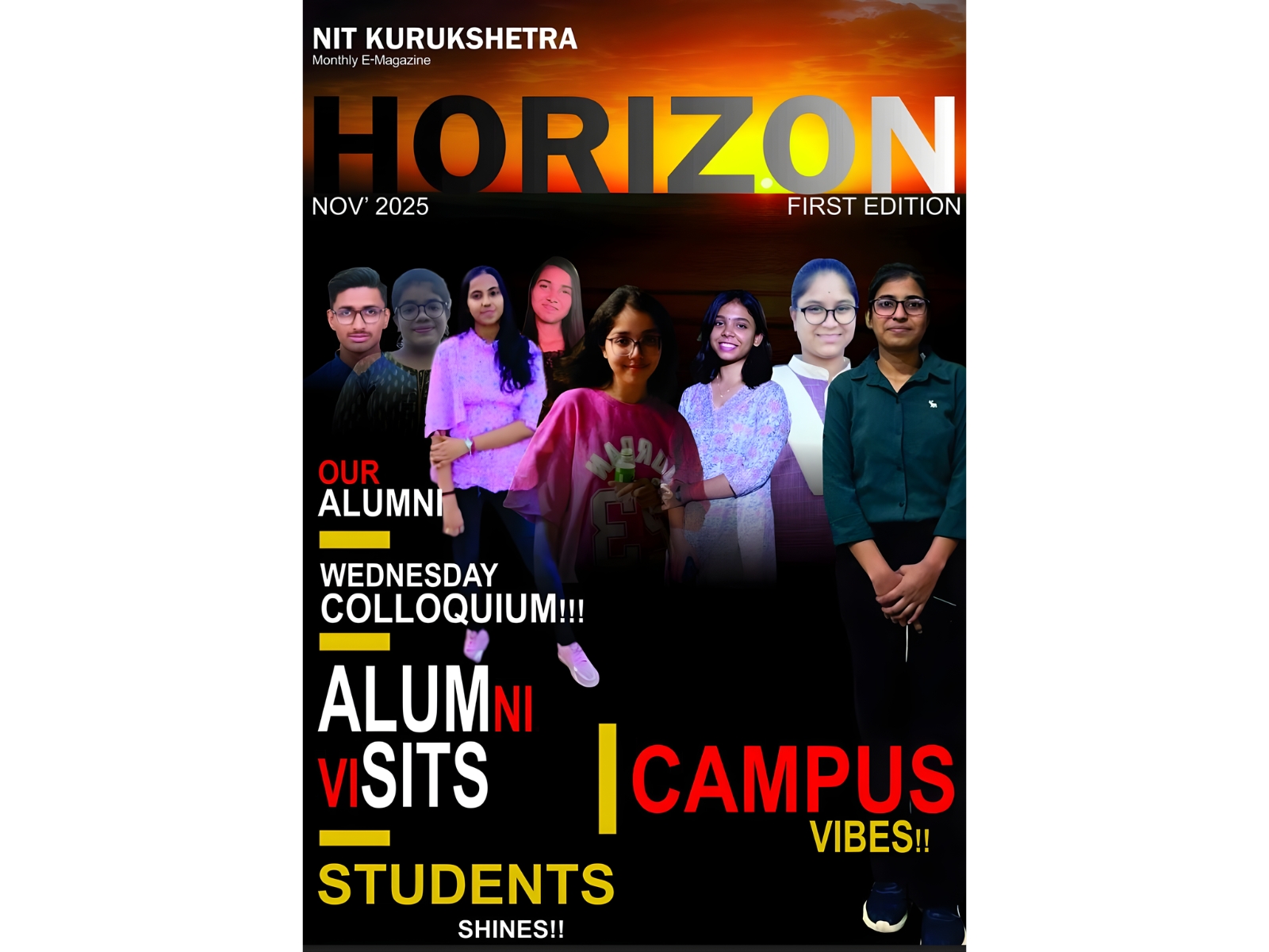 NIT Kurukshetra Launches Its First Monthly E-Magazine 'HORIZON' Under the Visionary Leadership of the Director NIT Kurukshetra Launches Its First Monthly E-Magazine 'HORIZON' Under the Visionary Leadership of the Director