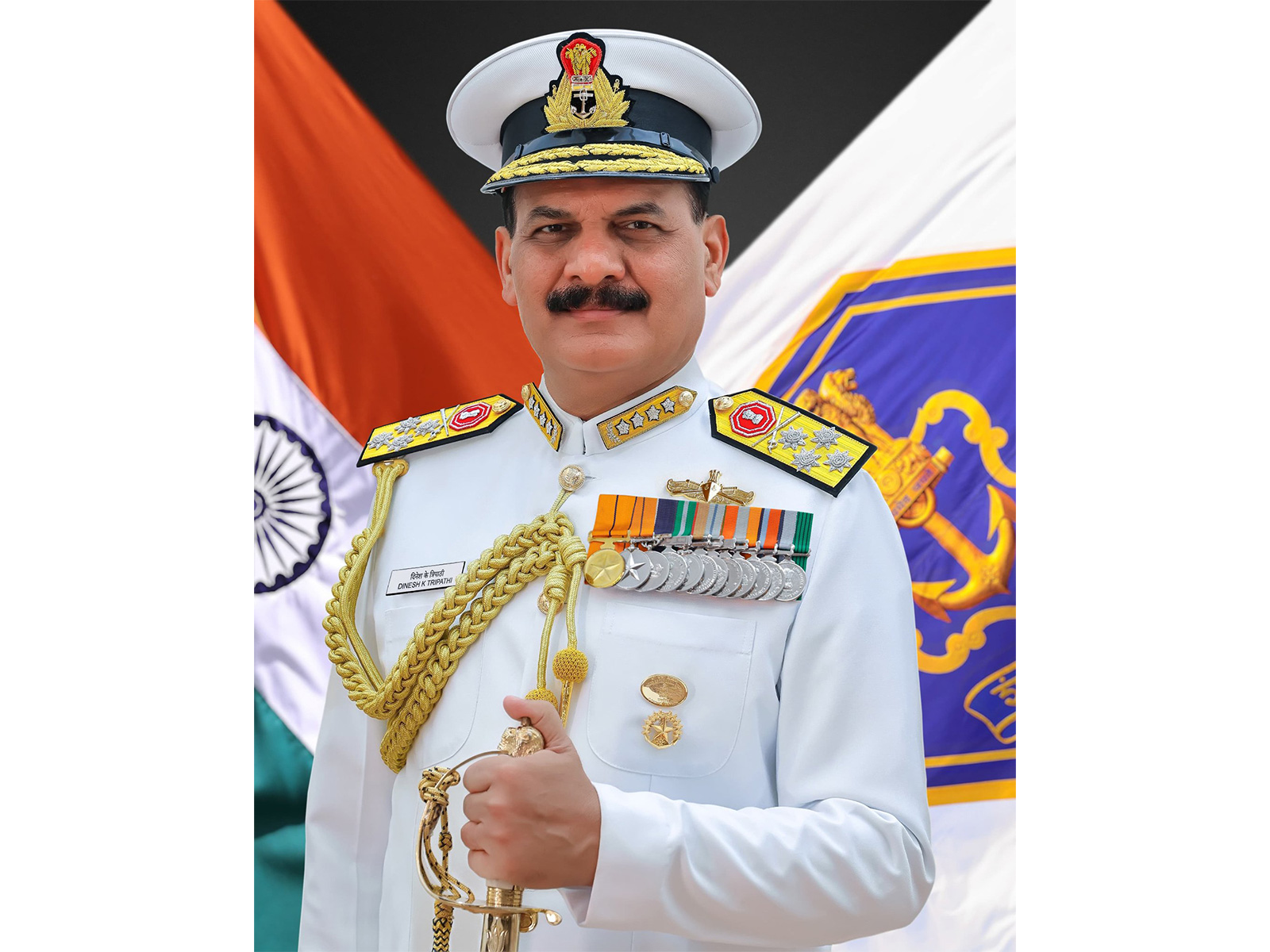 CNS Admiral Dinesh K Tripathi (Photo/ X@indiannavy) CNS Admiral Dinesh K Tripathi (Photo/ X@indiannavy)