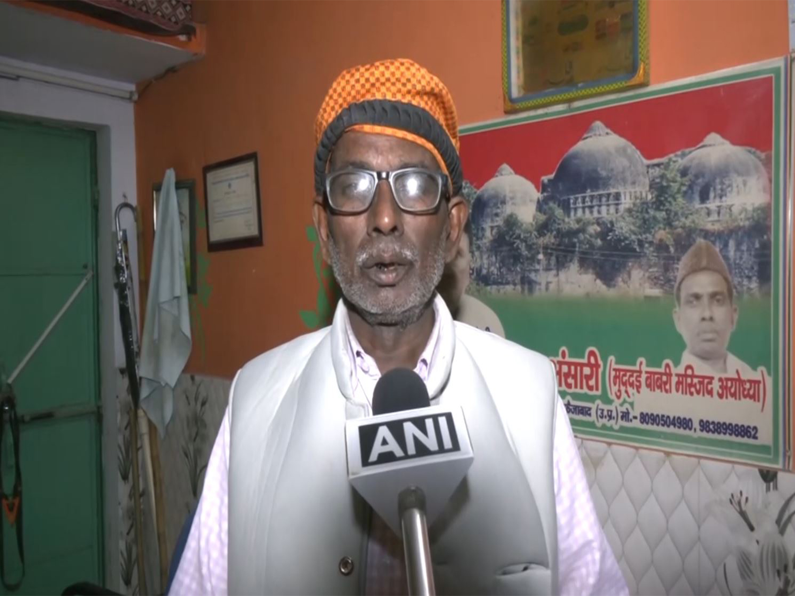 Iqbal Ansari (Photo/ANI) Iqbal Ansari (Photo/ANI)