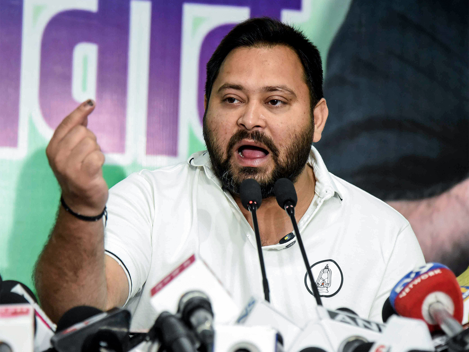 RJD leader Tejashwi Yadav (File Photo/ANI)