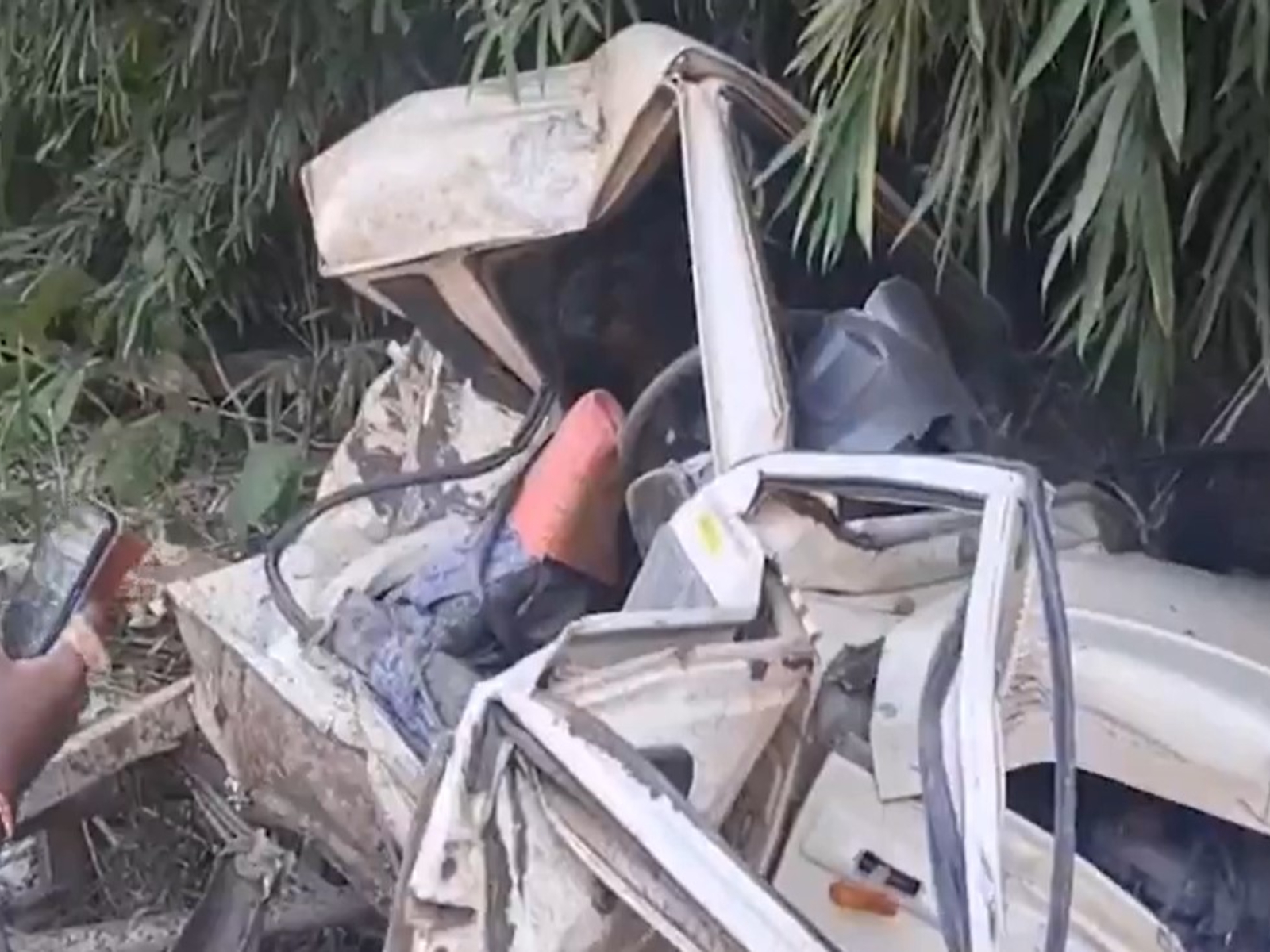 Visuals from the spot (Photo/ANI) Visuals from the spot (Photo/ANI)