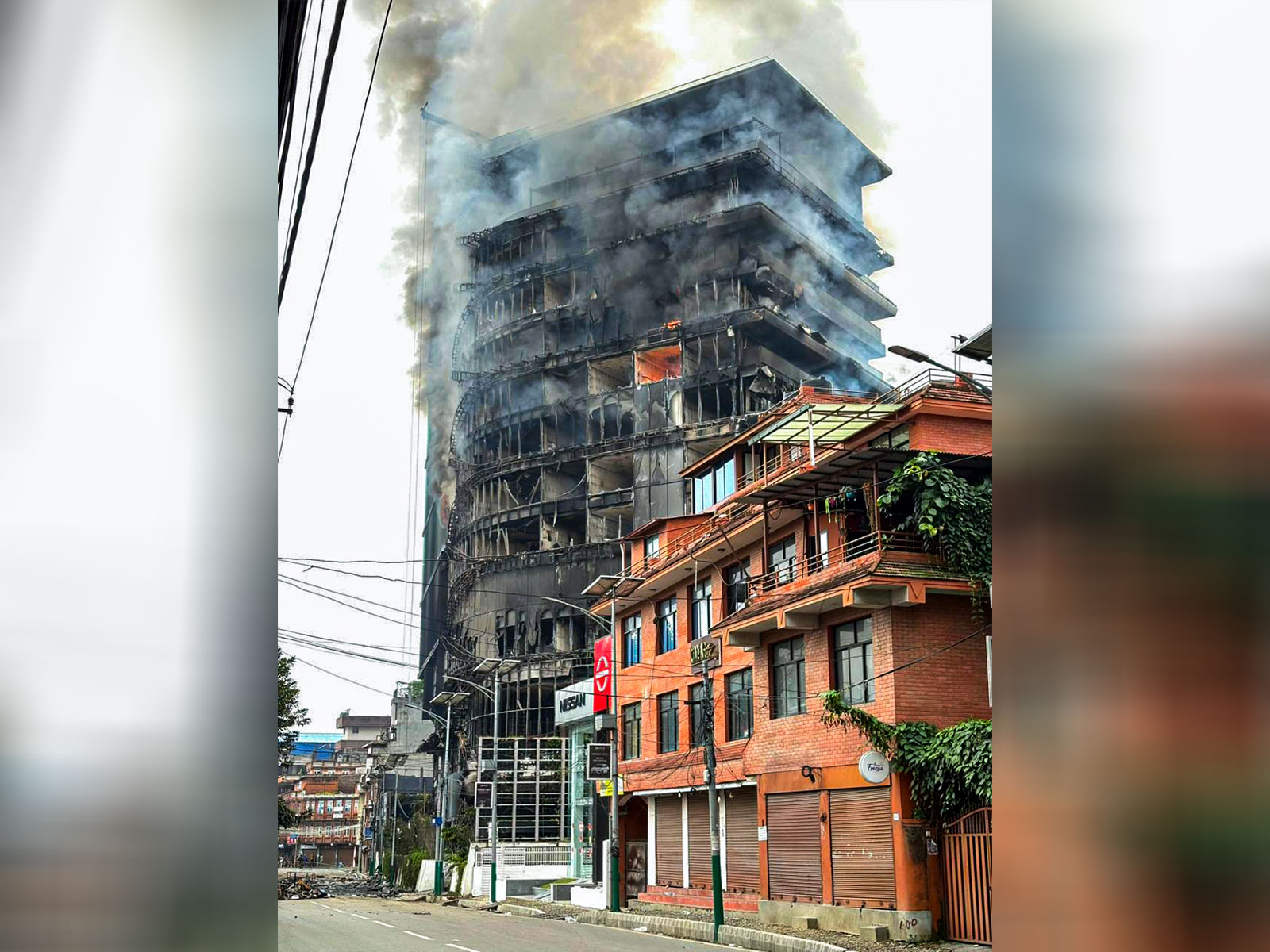 Visual from Nepal's GenZ protest (Photo/ANI) 