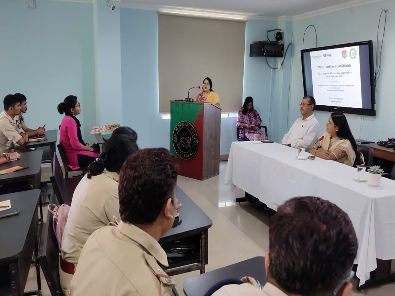 Assam Forest staff strengthen conservation skills with GIS training on GIS Day (Photo/ANI) Assam Forest staff strengthen conservation skills with GIS training on GIS Day (Photo/ANI)