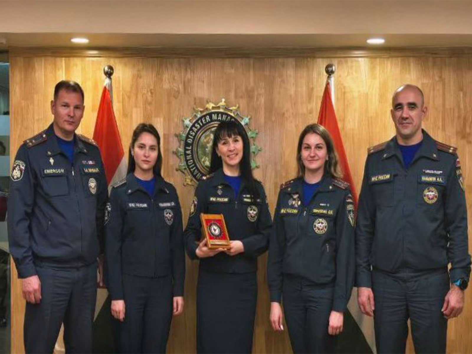 EMERCOM delegation in India (Photo/ x@RusEmbIndia)