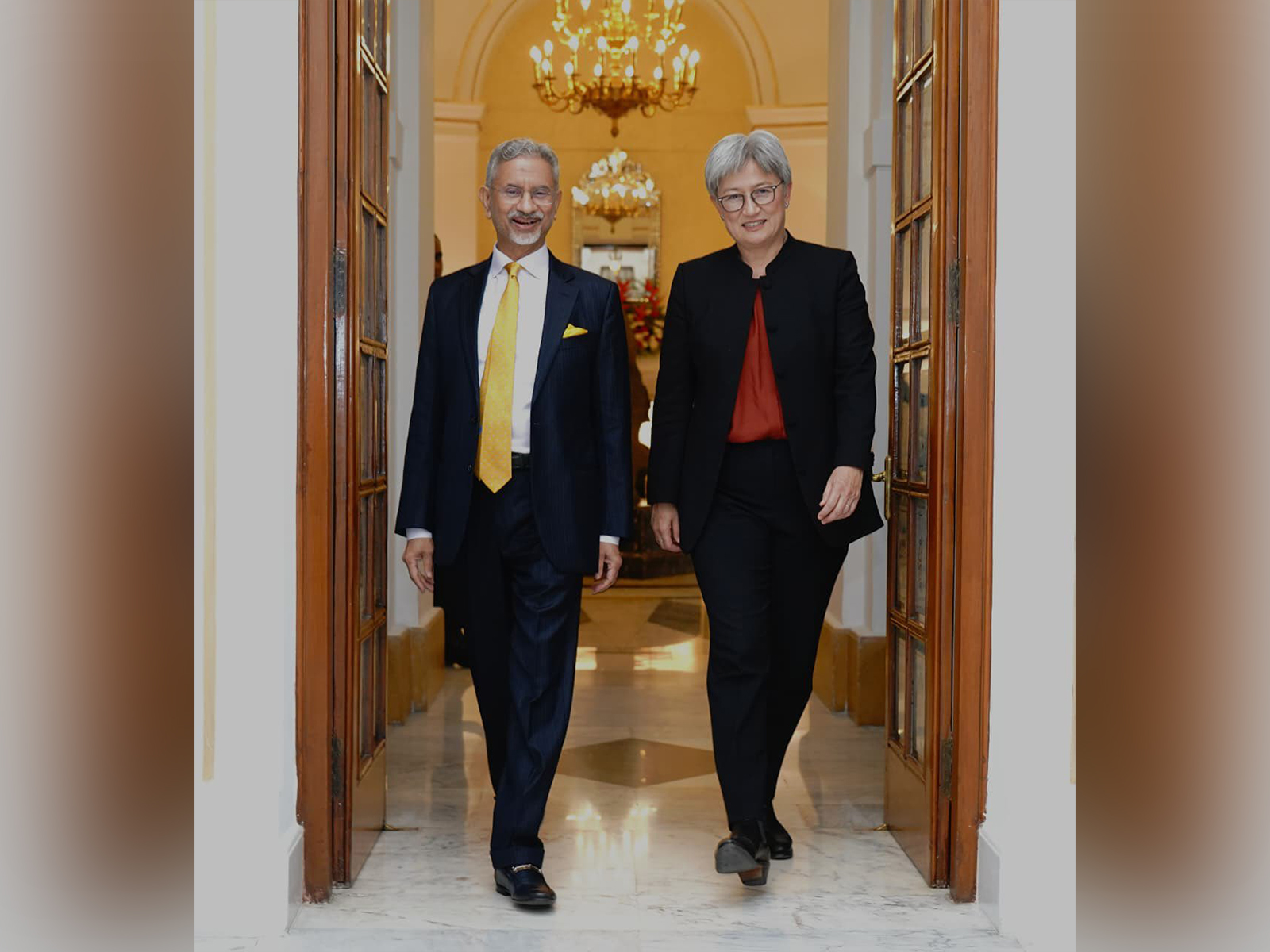 EAM Jaishankar and Australian Foreign Minister Penny Wong (Photo/ X@DrSJaishankar)