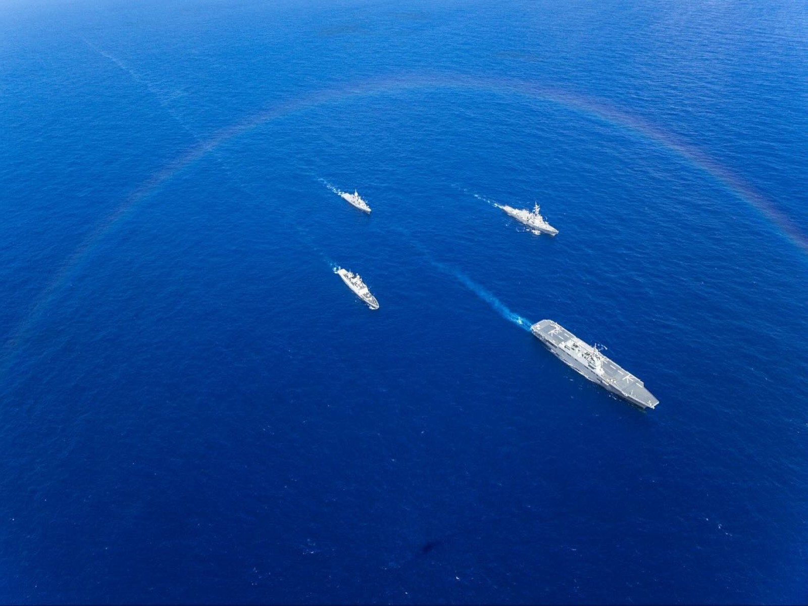 Exercise Malabar 2025 in Guam (Photo: X@US7thFleet) Exercise Malabar 2025 in Guam (Photo: X@US7thFleet)