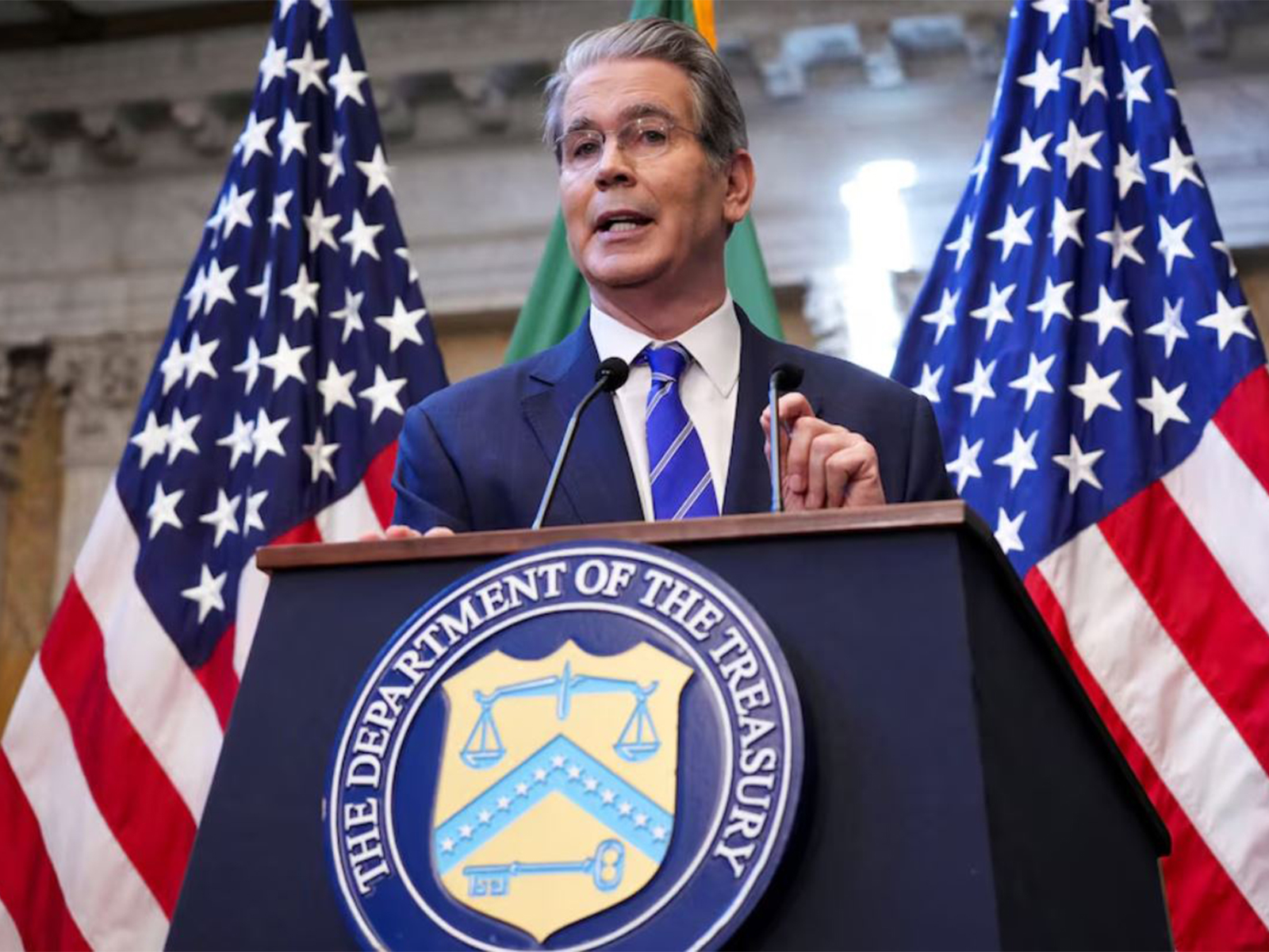 US Treasury Secretary Scott Bessent (File Photo/Reuters) US Treasury Secretary Scott Bessent (File Photo/Reuters)