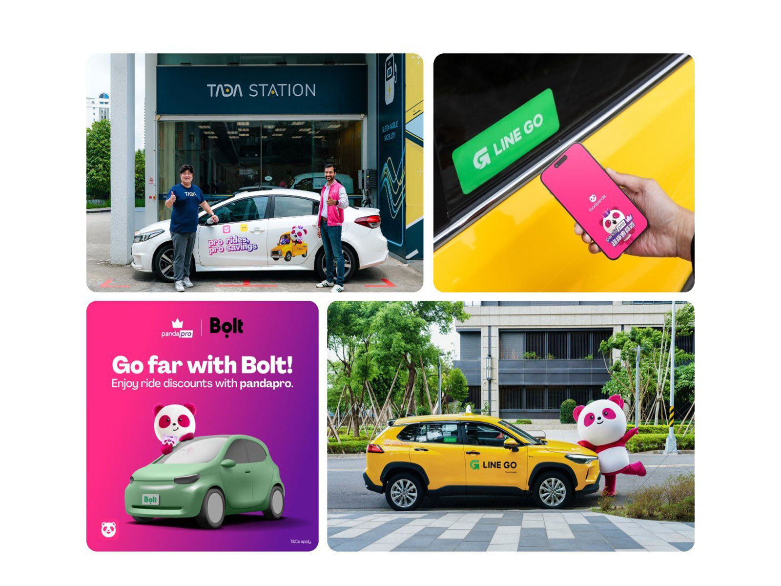 foodpanda brings unmatched value to pandapro members with one-of-a-kind ride-hailing partnerships across Asia