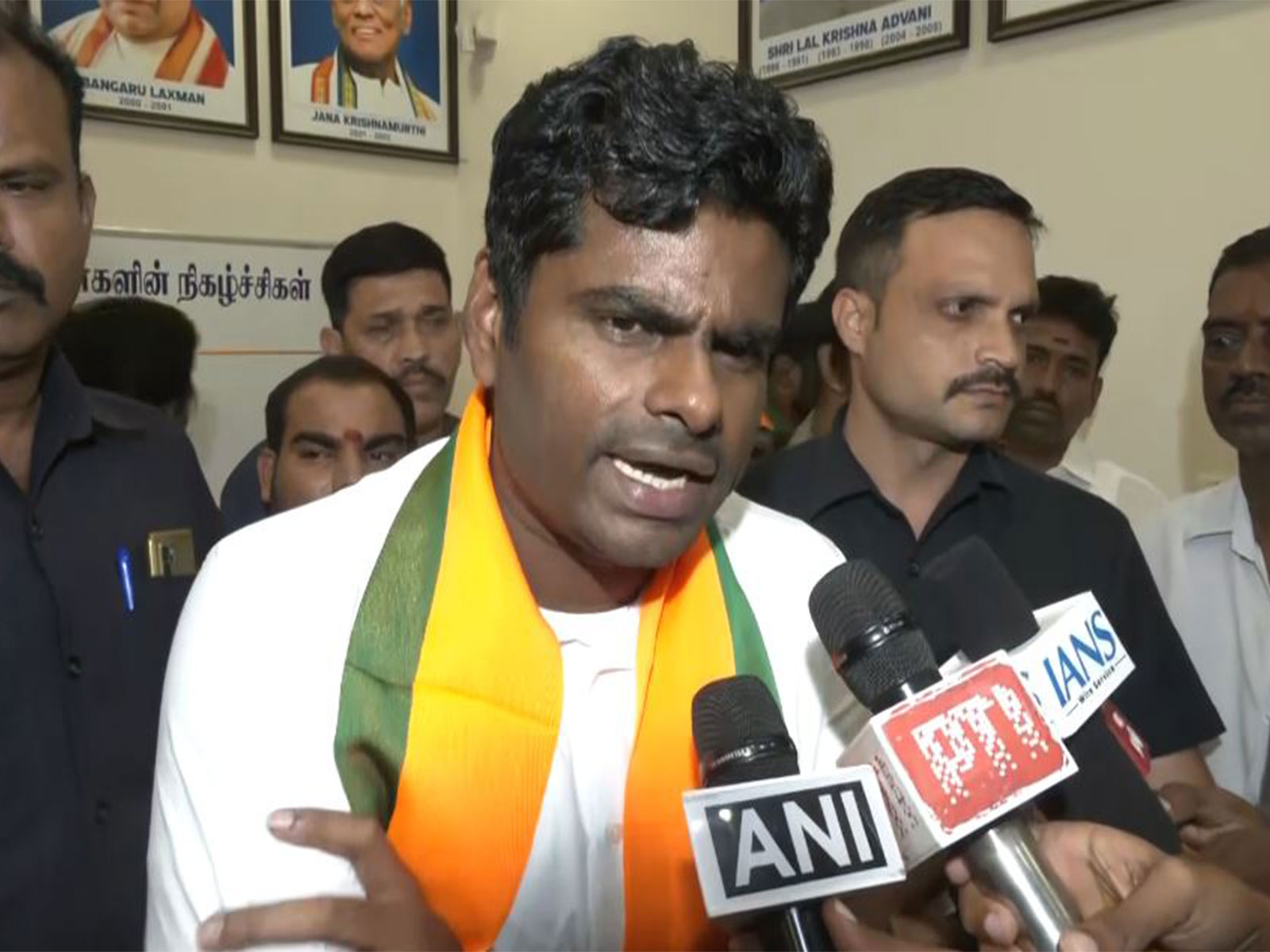 BJP leader K Annamalai (Photo/ANI)