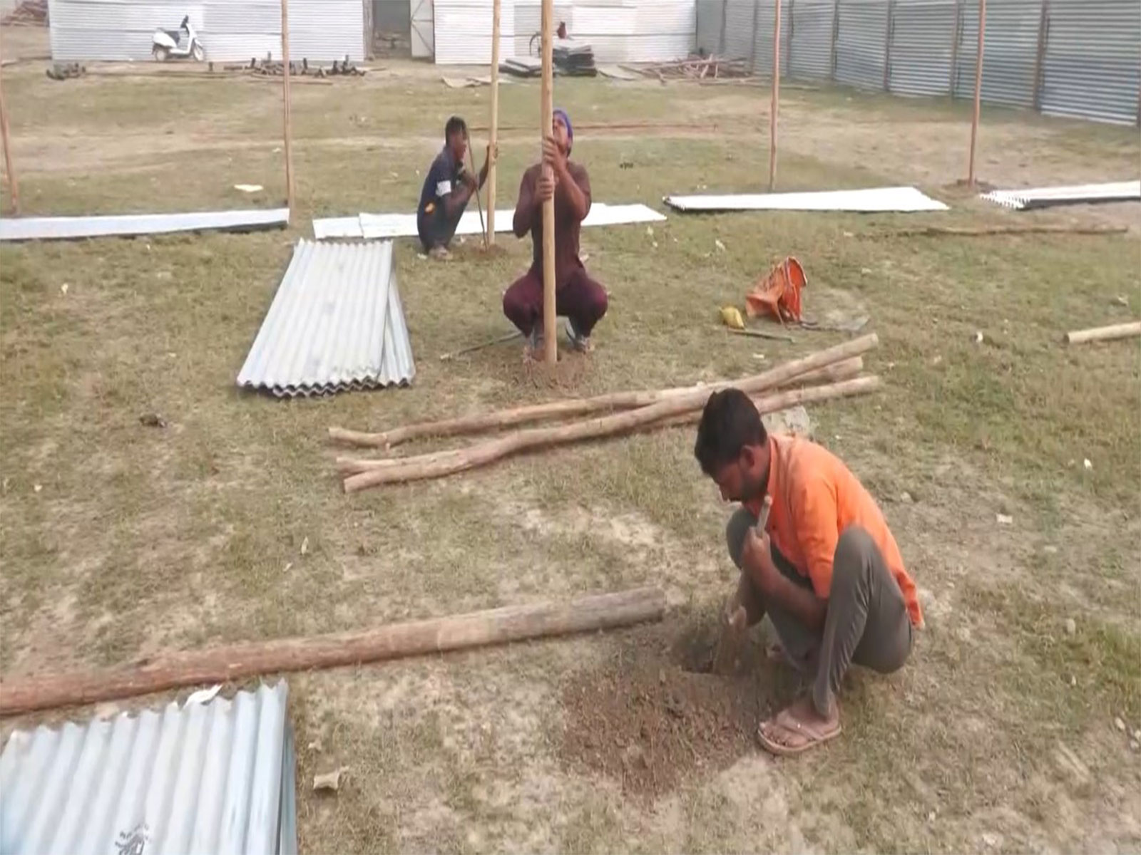 Visuals from the spot (Photo/ANI) Visuals from the spot (Photo/ANI)