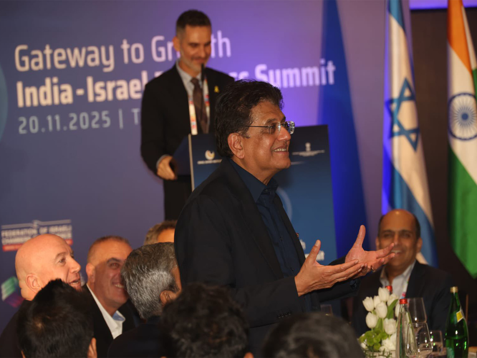 Commerce and Industry Piyush Goyal Advances Strategic Cooperation with Israel Across Agriculture, Technology and Trade (Image: PIB)