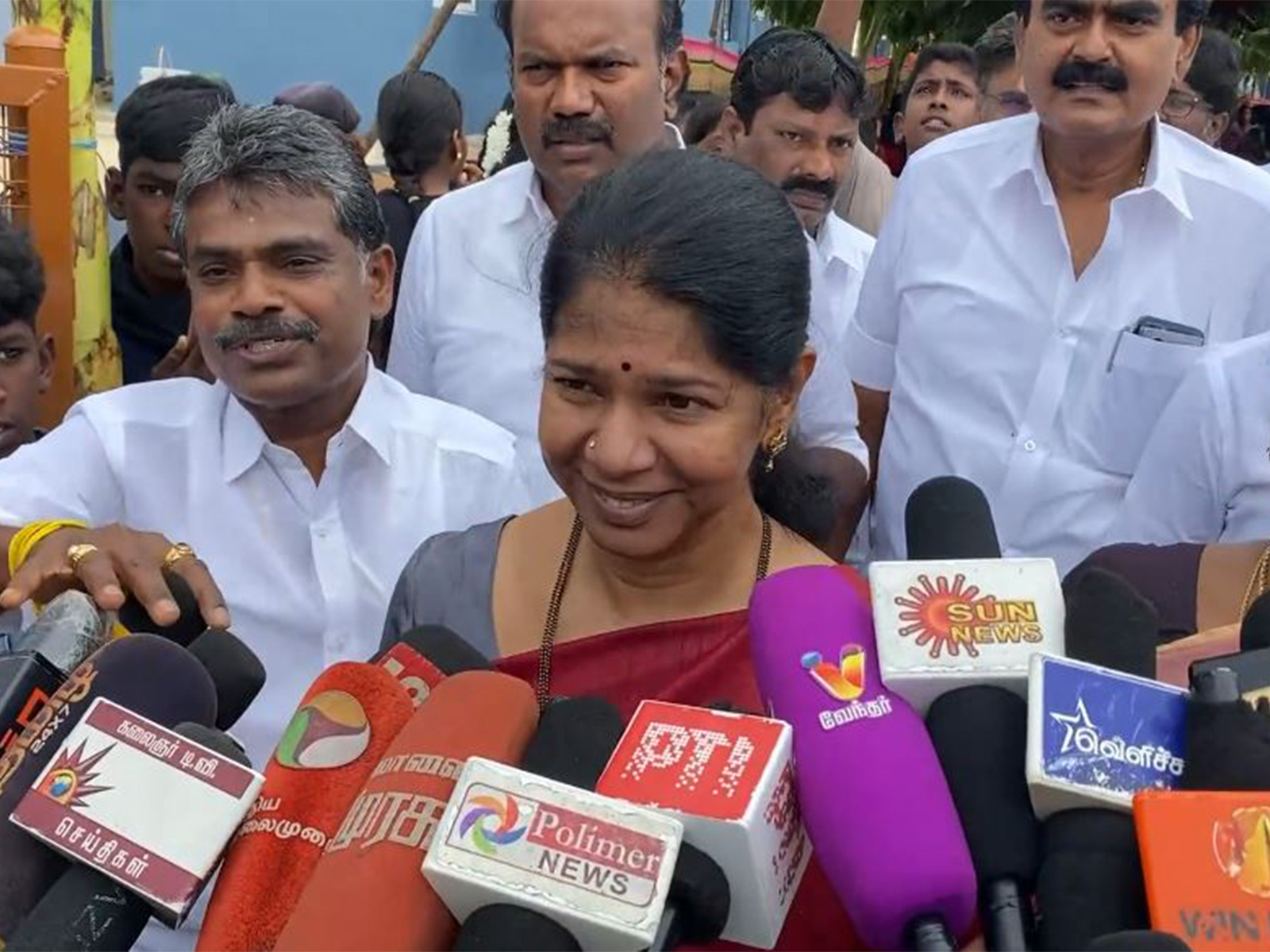 Thoothukudi MP Kanimozhi Karunanidhi (Photo/ANI) Thoothukudi MP Kanimozhi Karunanidhi (Photo/ANI)