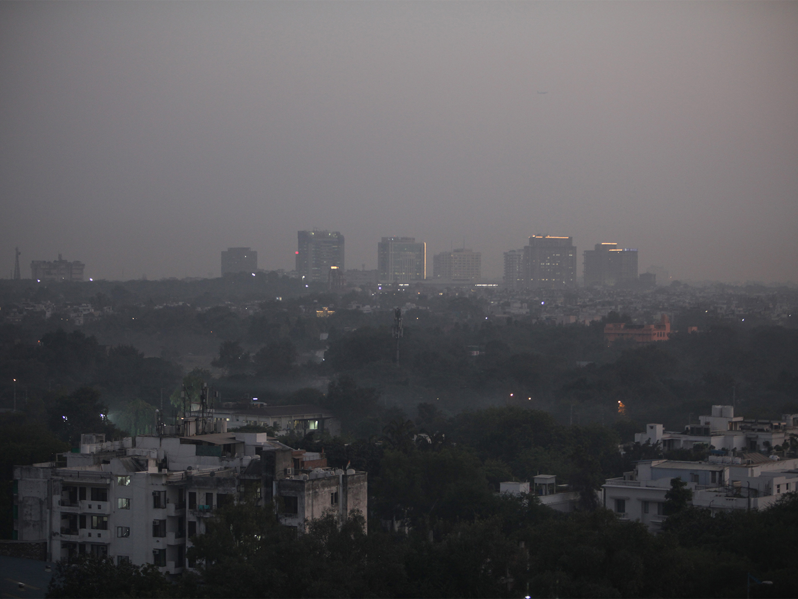 A layer of smog engulfs the Hari Nagar Ashram area in New Delhi (File Photo/ANI) A layer of smog engulfs the Hari Nagar Ashram area in New Delhi (File Photo/ANI)
