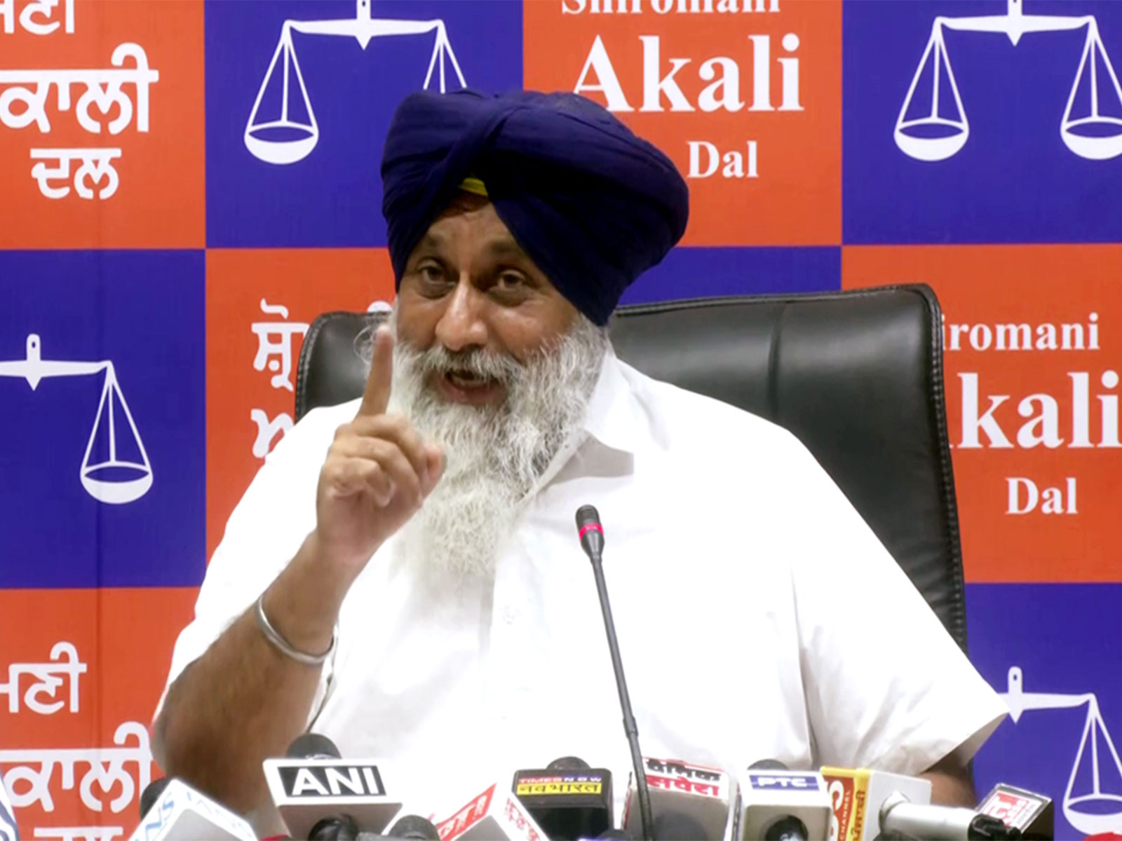 SAD president Sukhbir Singh Badal (File Photo/ANI)