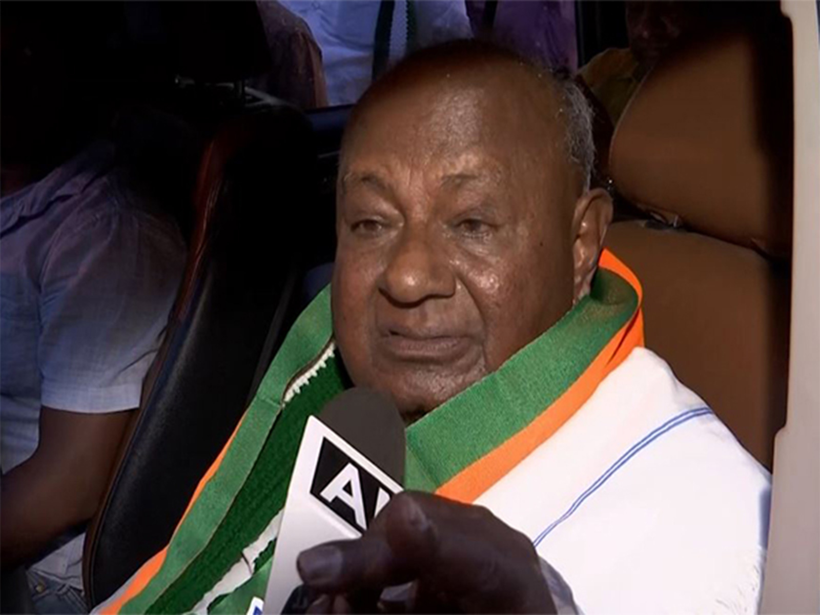 Former Prime Minister and Janata Dal (Secular) founder HD Deve Gowda (File Photo/ANI)