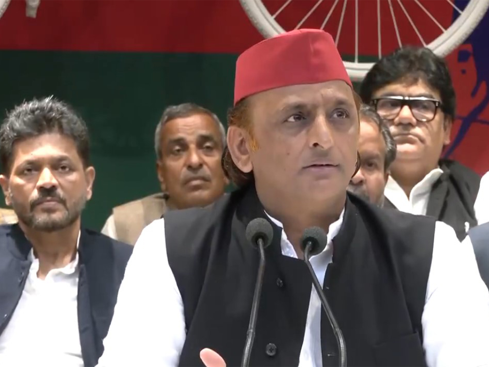 Samajwadi Party chief Akhilesh Yadav (Photo/ANI)