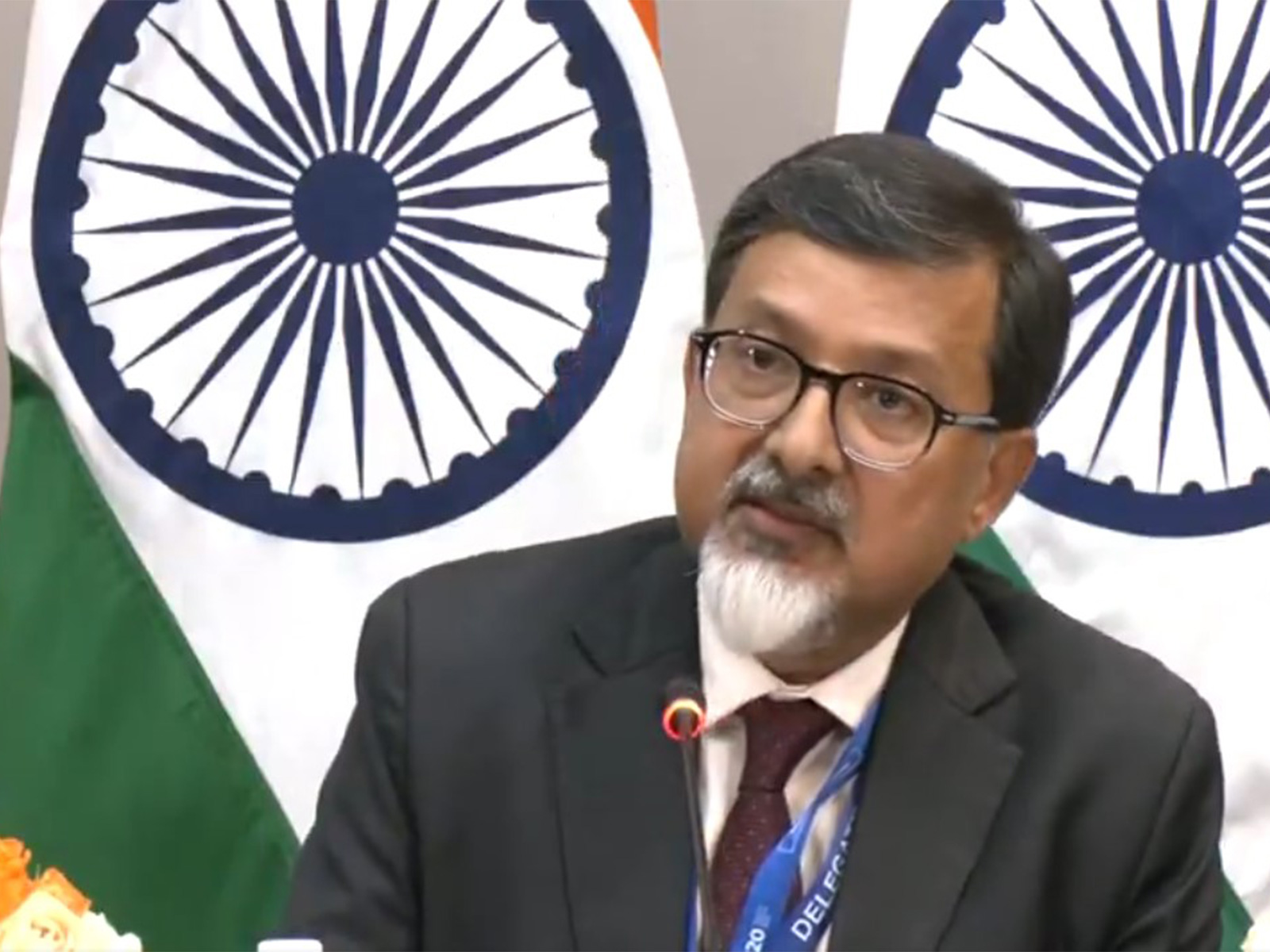 Secretary (Economic Relations) Sudhakar Dalela (Photo: ANI)