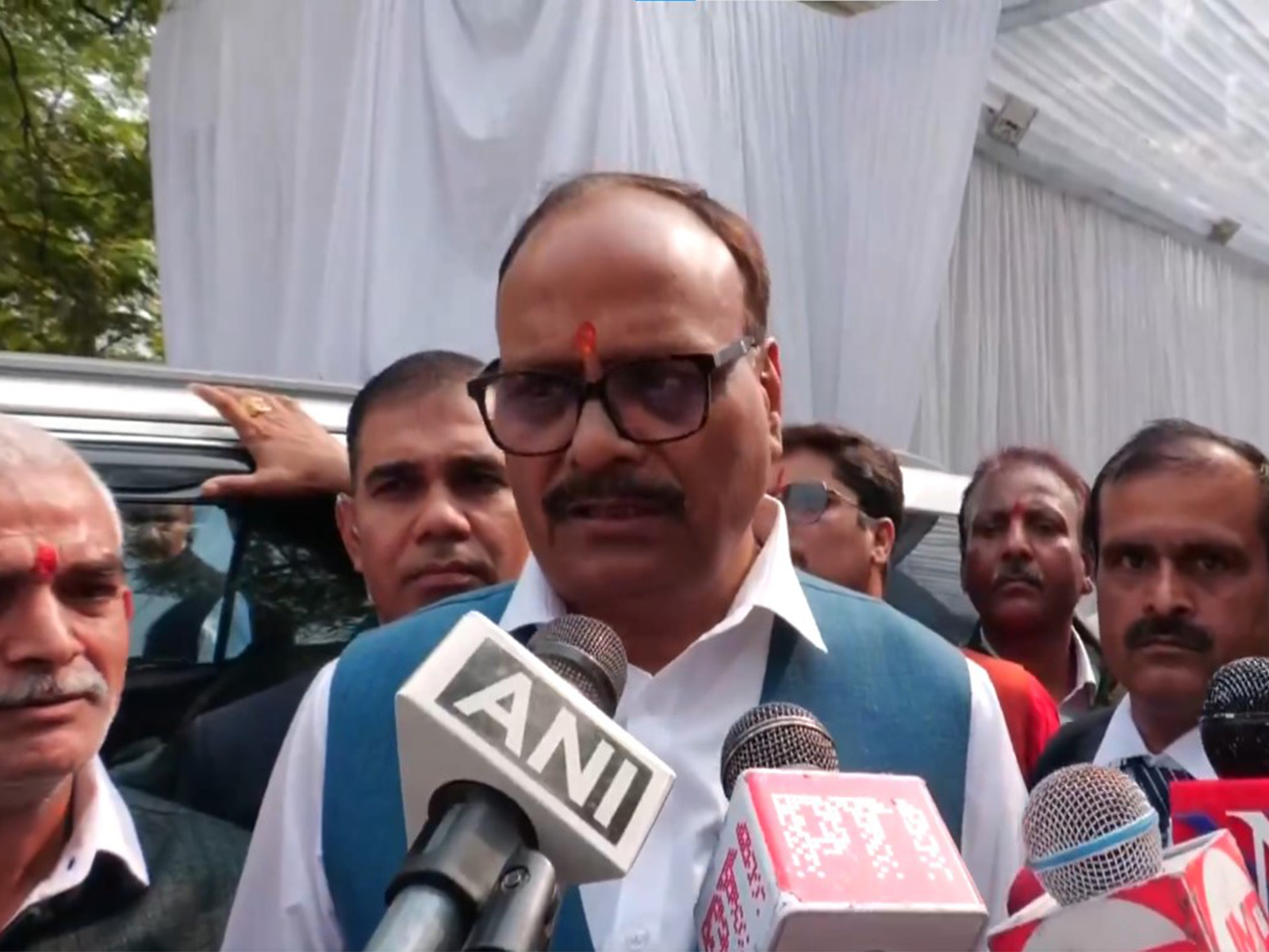 UP Dy CM Brajesh Pathak (Photo/ANI)