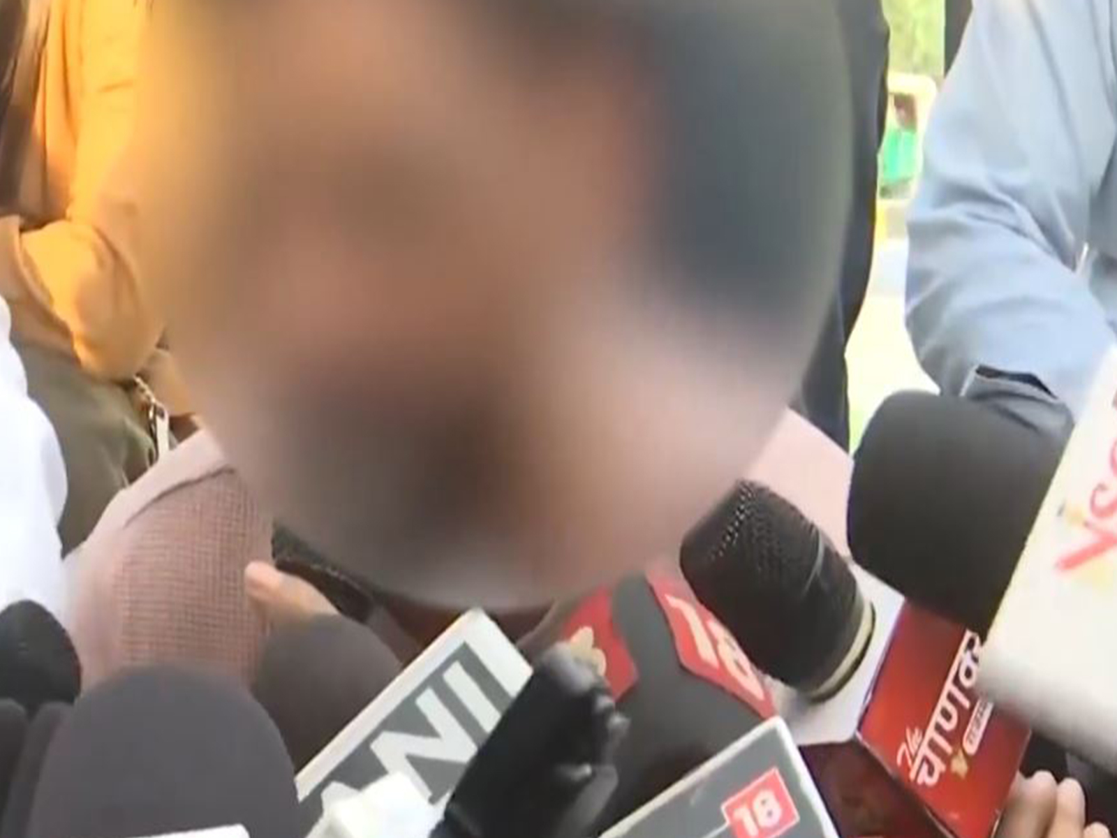 Father of deceased student in Jaipur (Photo/ANI)