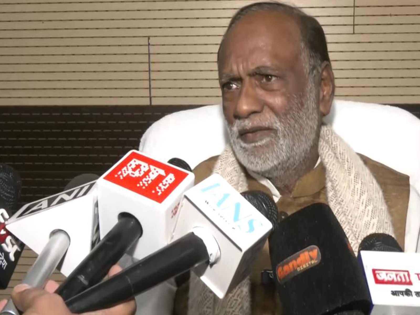 Rajya Sabha MP and National President of the BJP OBC Morcha, K Laxman (Photo/ANI)