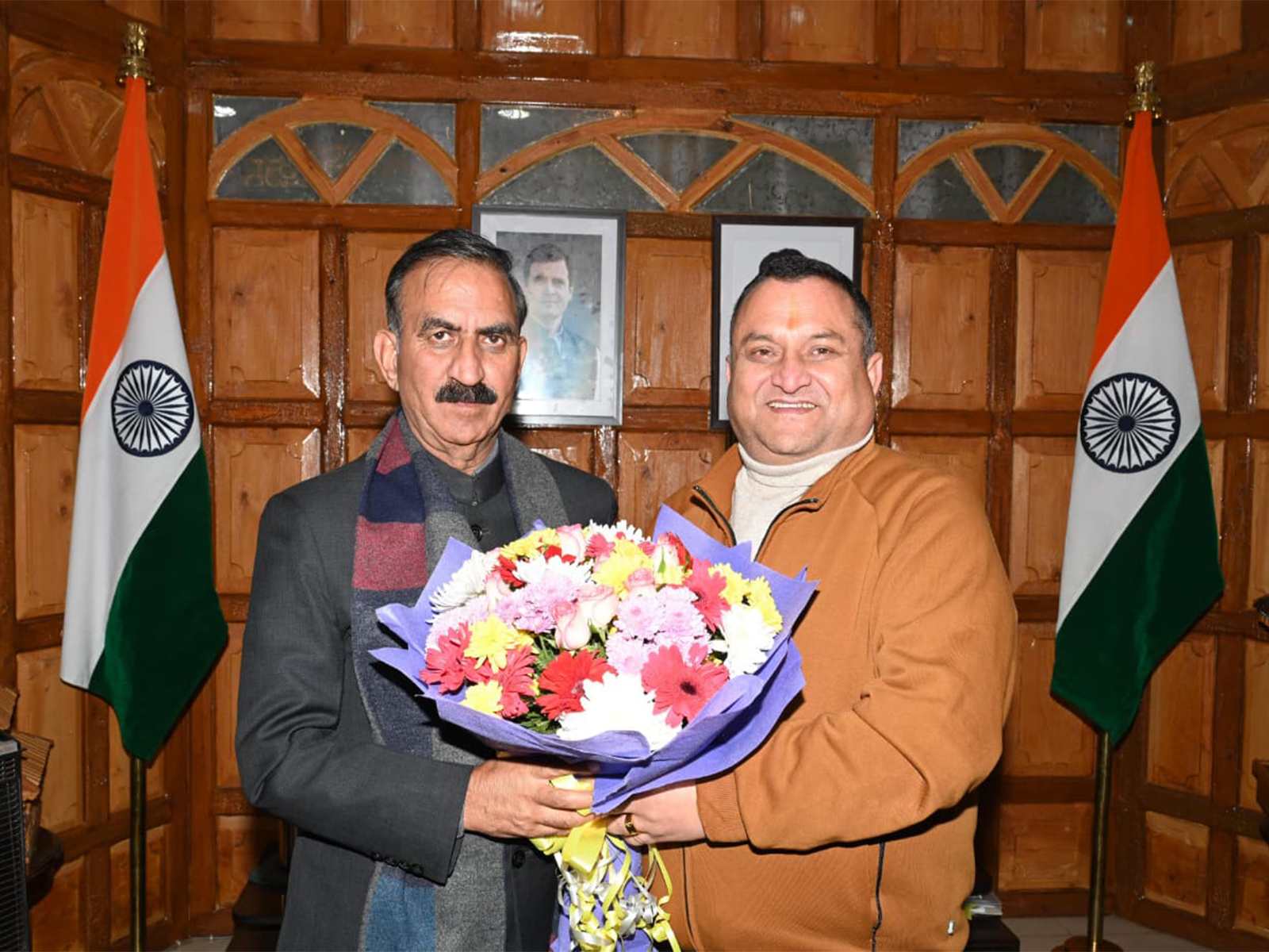 New HPCC Chief Vinay Kumar meets Himachal CM Thakur Sukhvinder Singh Sukhu in Shimla (Photo/CMO) New HPCC Chief Vinay Kumar meets Himachal CM Thakur Sukhvinder Singh Sukhu in Shimla (Photo/CMO)
