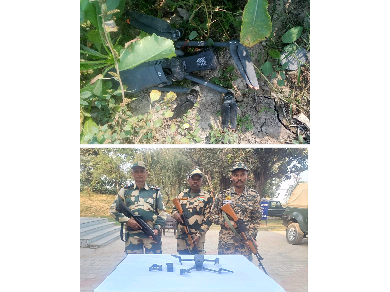 BSF neutralises three drones along Punjab border (Photo/BSF)