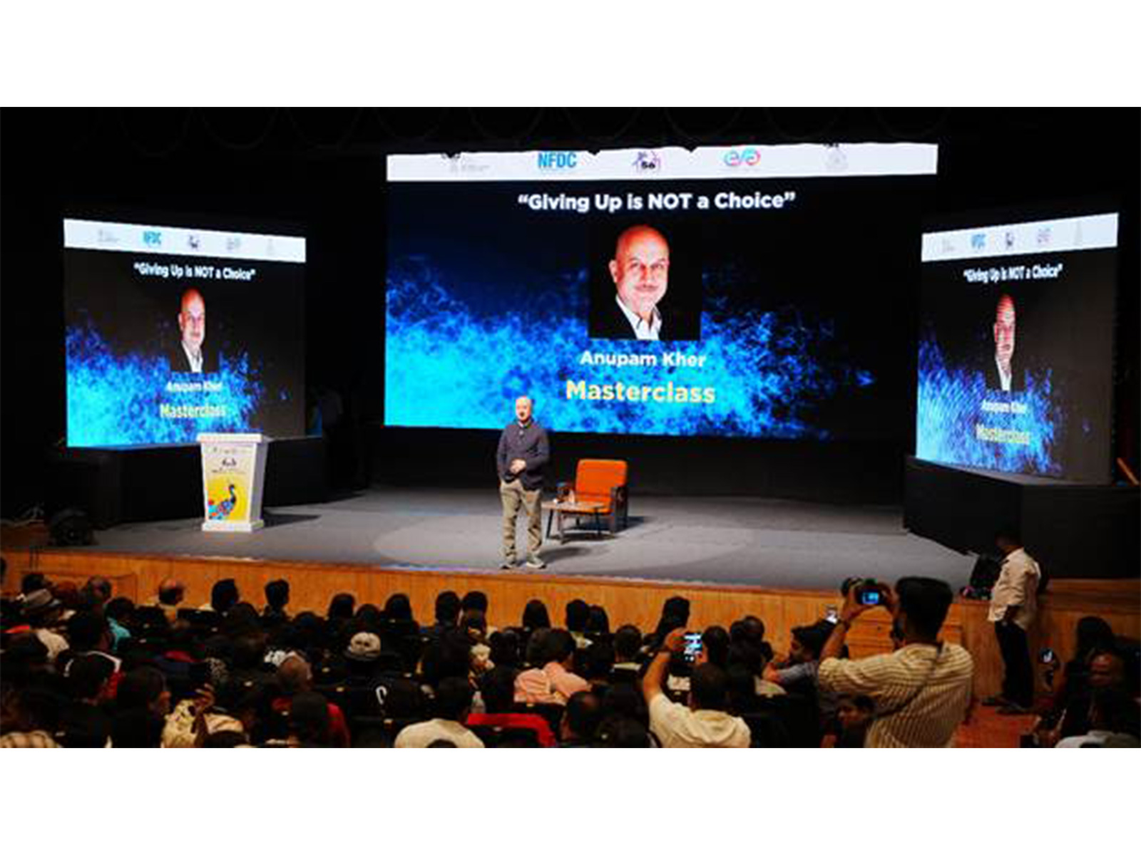 Anupam Kher (Photo/IFFI) Anupam Kher (Photo/IFFI)