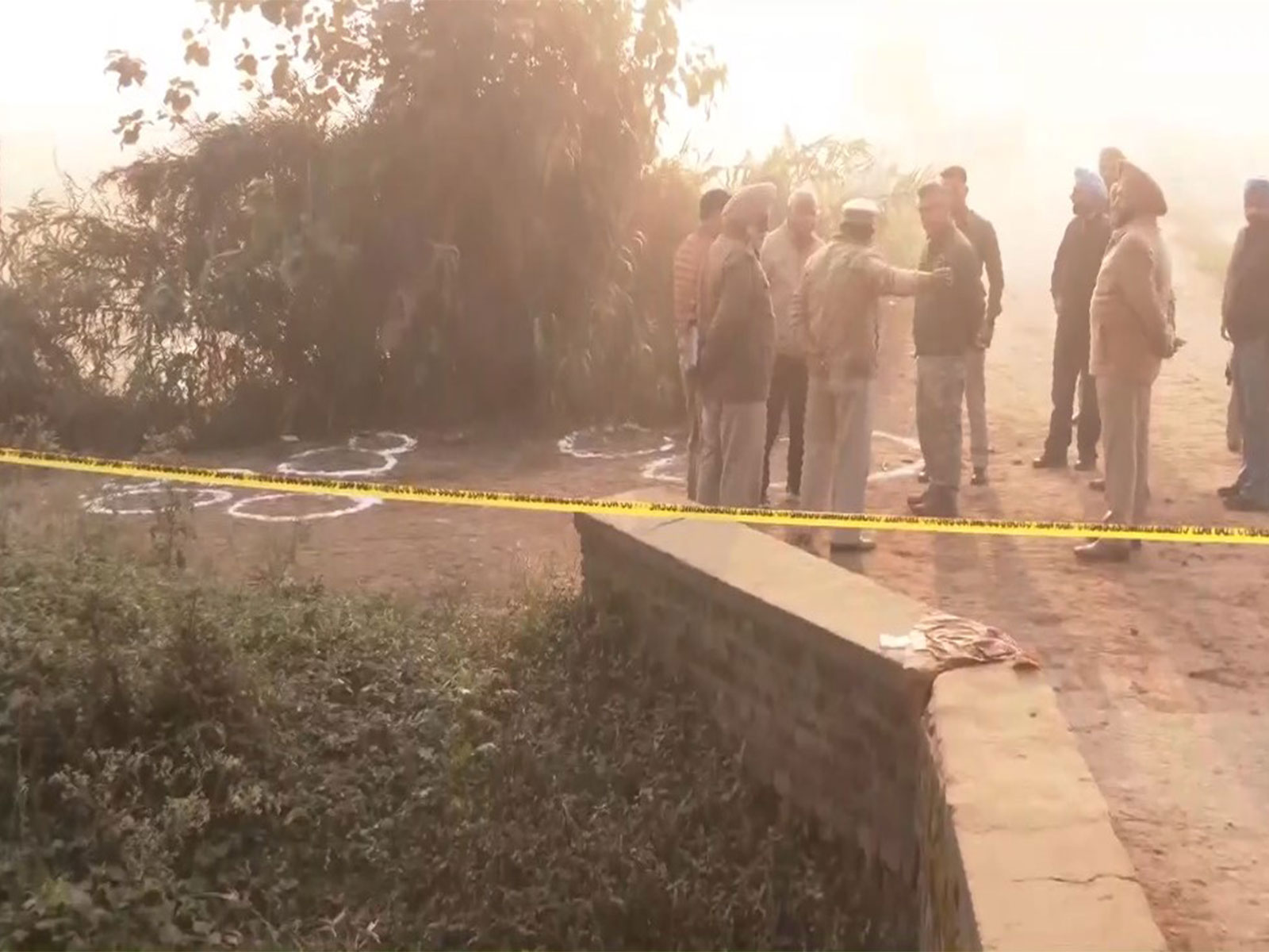 Visuals from Tong village, Rayya, Amritsar (Photo/ANI)