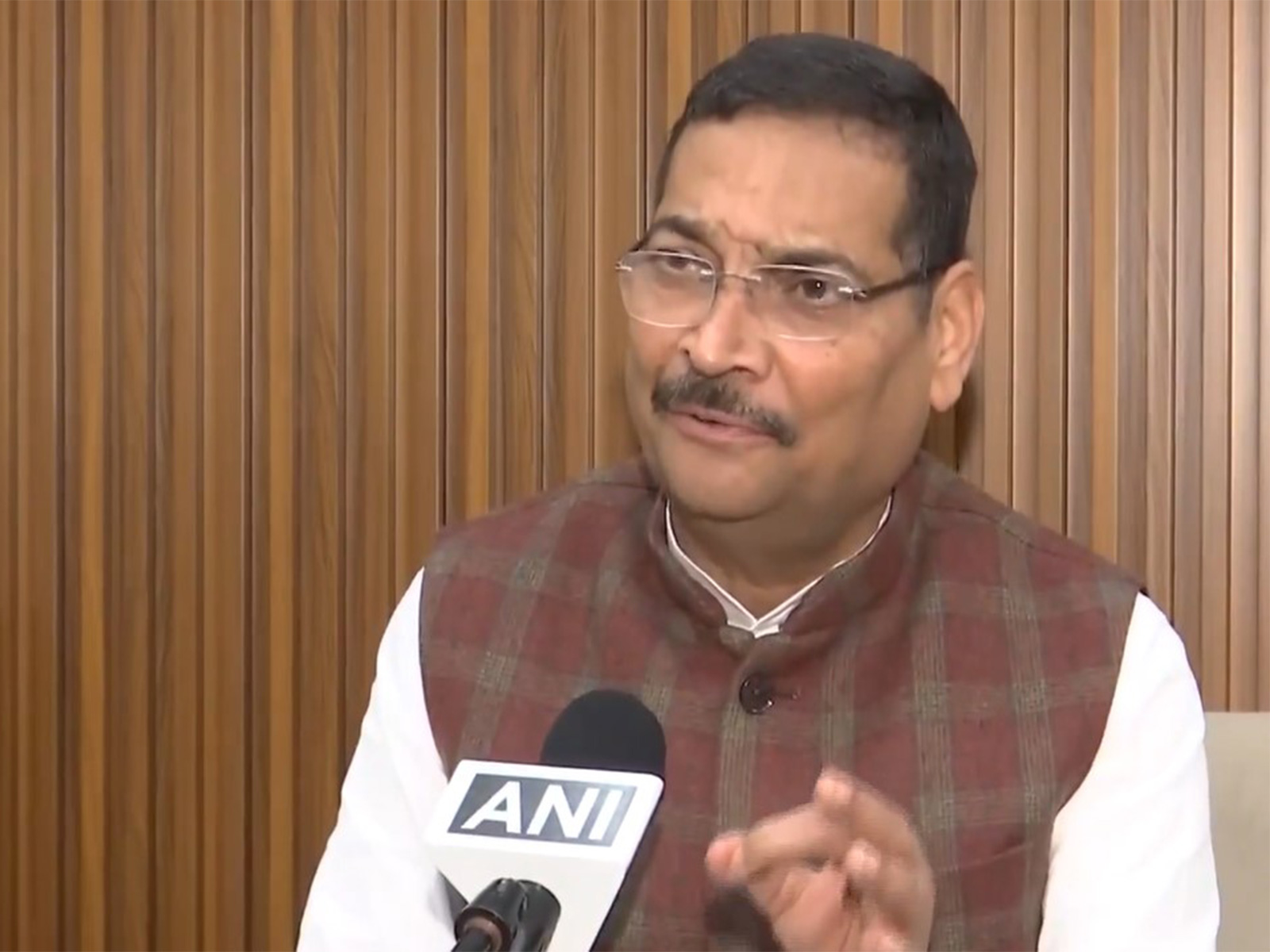 Bharatiya Janata Party’s Deepak Prakash (Photo/ANI) Bharatiya Janata Party’s Deepak Prakash (Photo/ANI)