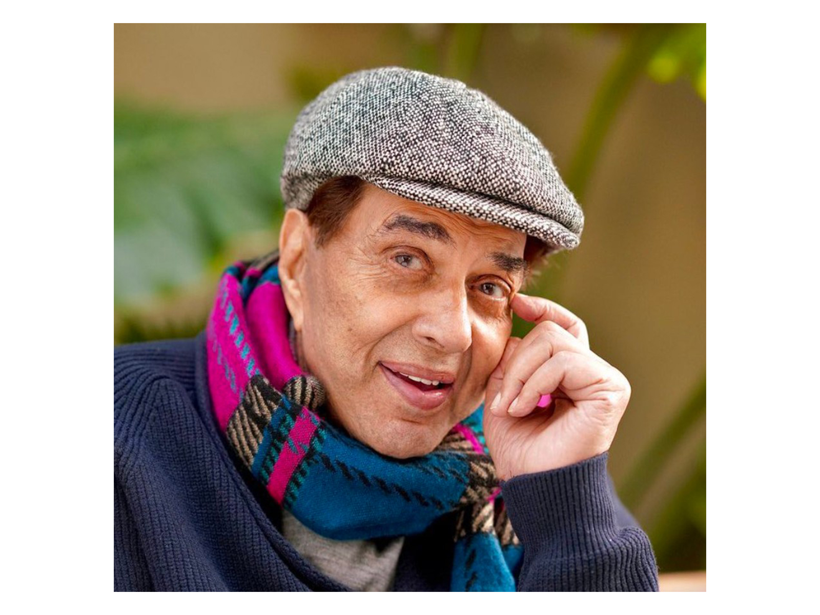  Legendary star Dharmendra  (Image source/X/ @KChiruTweets)