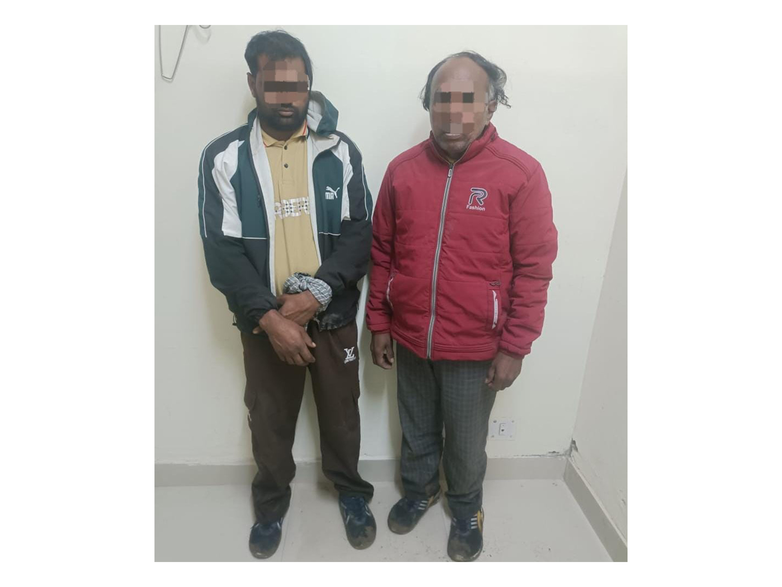 Border Security Force (BSF) troops apprehended two suspected smugglers (Photo/BSF)