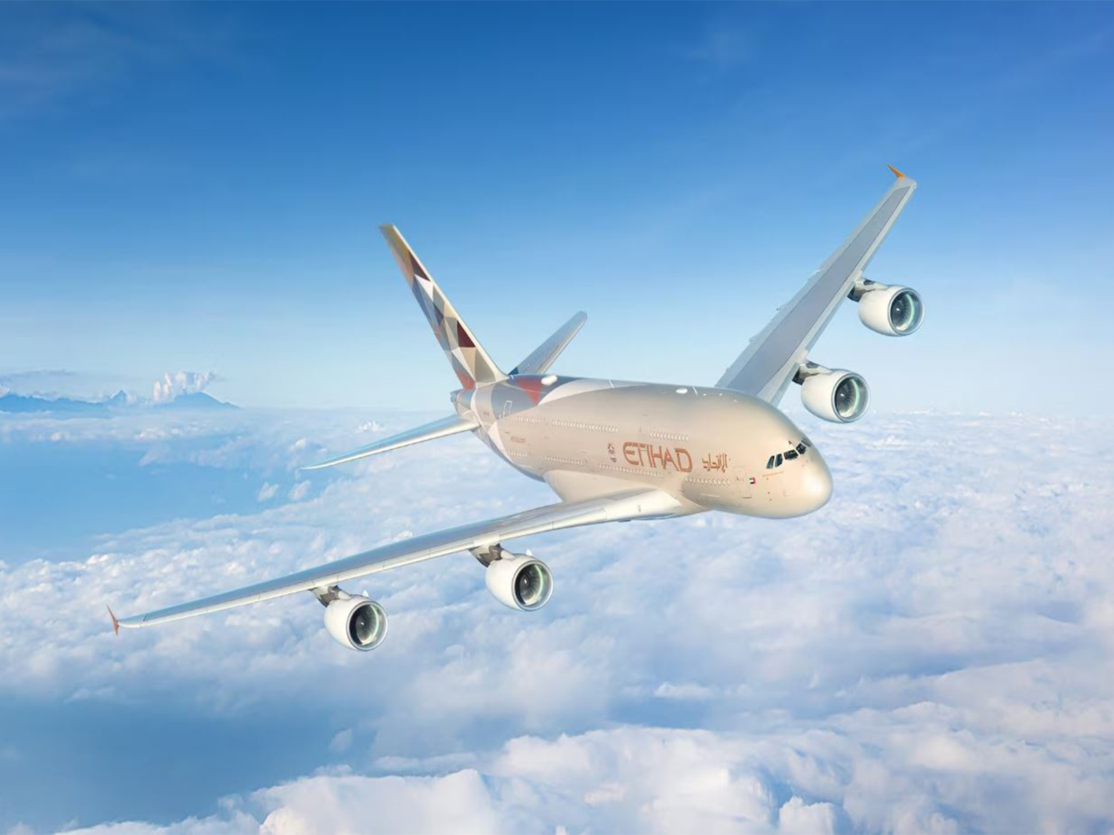 Etihad’s A380 (Photo/Ethihad Airways)