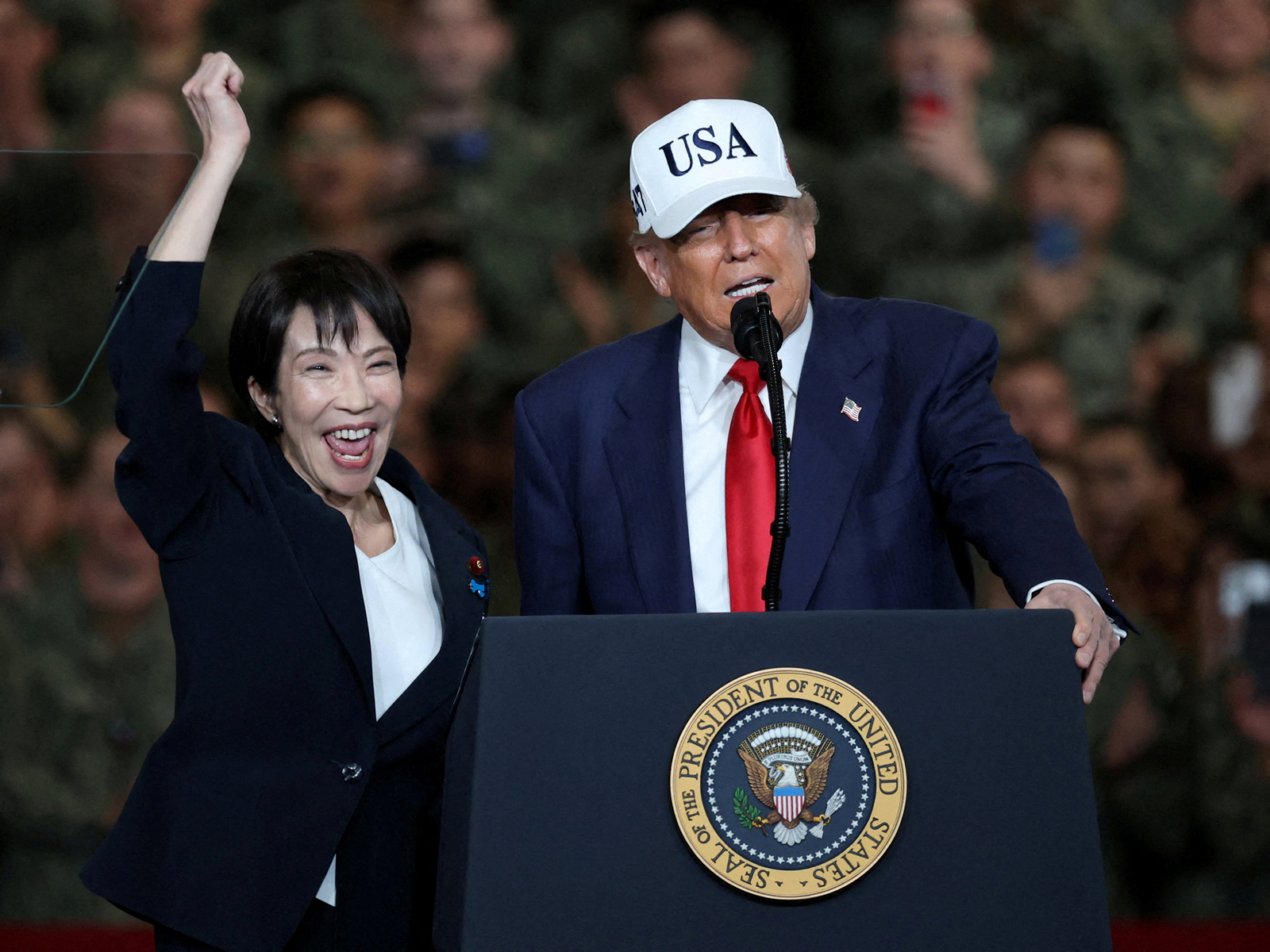 US President Donald Trump and Japanese PM Sanae Takaichi (File Photo/Reuters) US President Donald Trump and Japanese PM Sanae Takaichi (File Photo/Reuters)