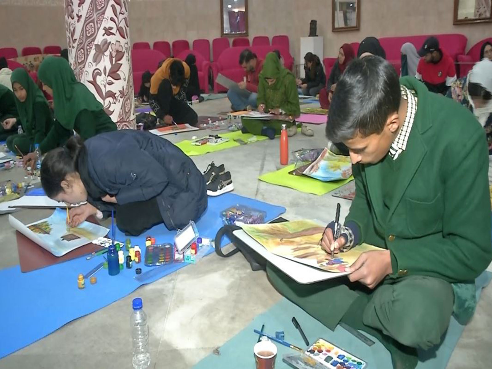 Sonzal festival at Kashmir University (Photo/ANI) Sonzal festival at Kashmir University (Photo/ANI)